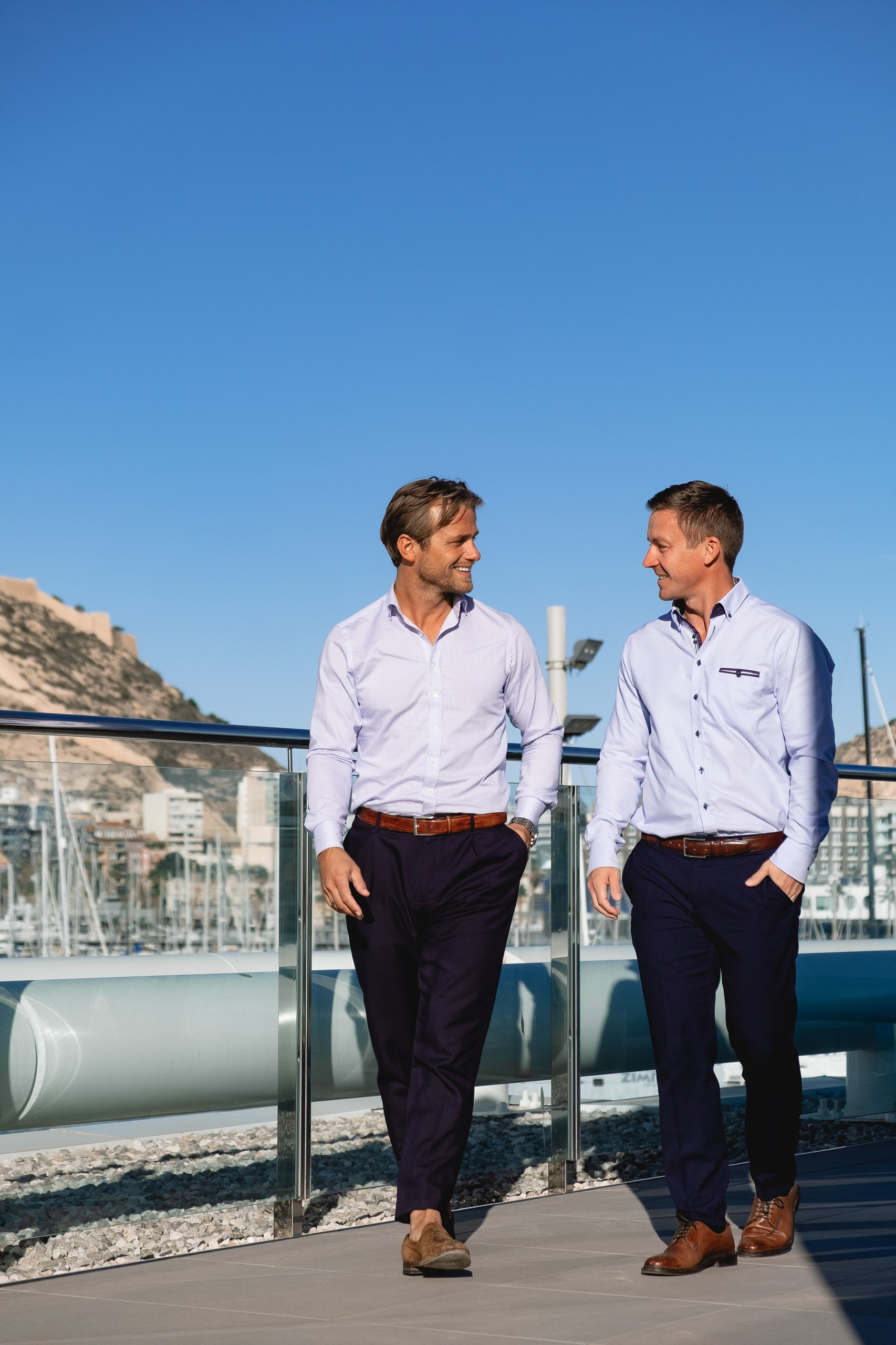 Business content photoshoot in Alicante for Norwegian Capital