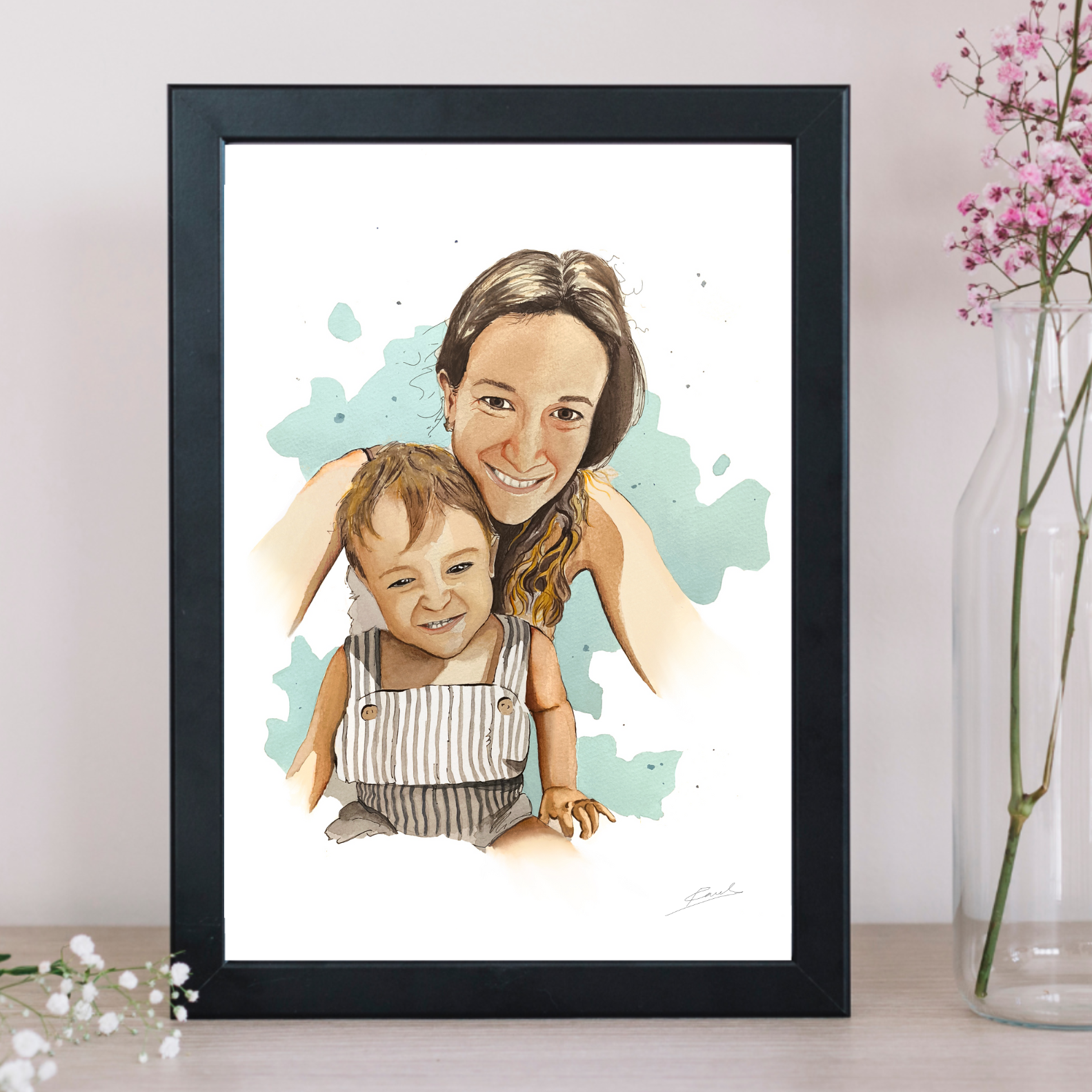 Raúl Devesa pintor. Associaciò cultural La Granja Alcoy España