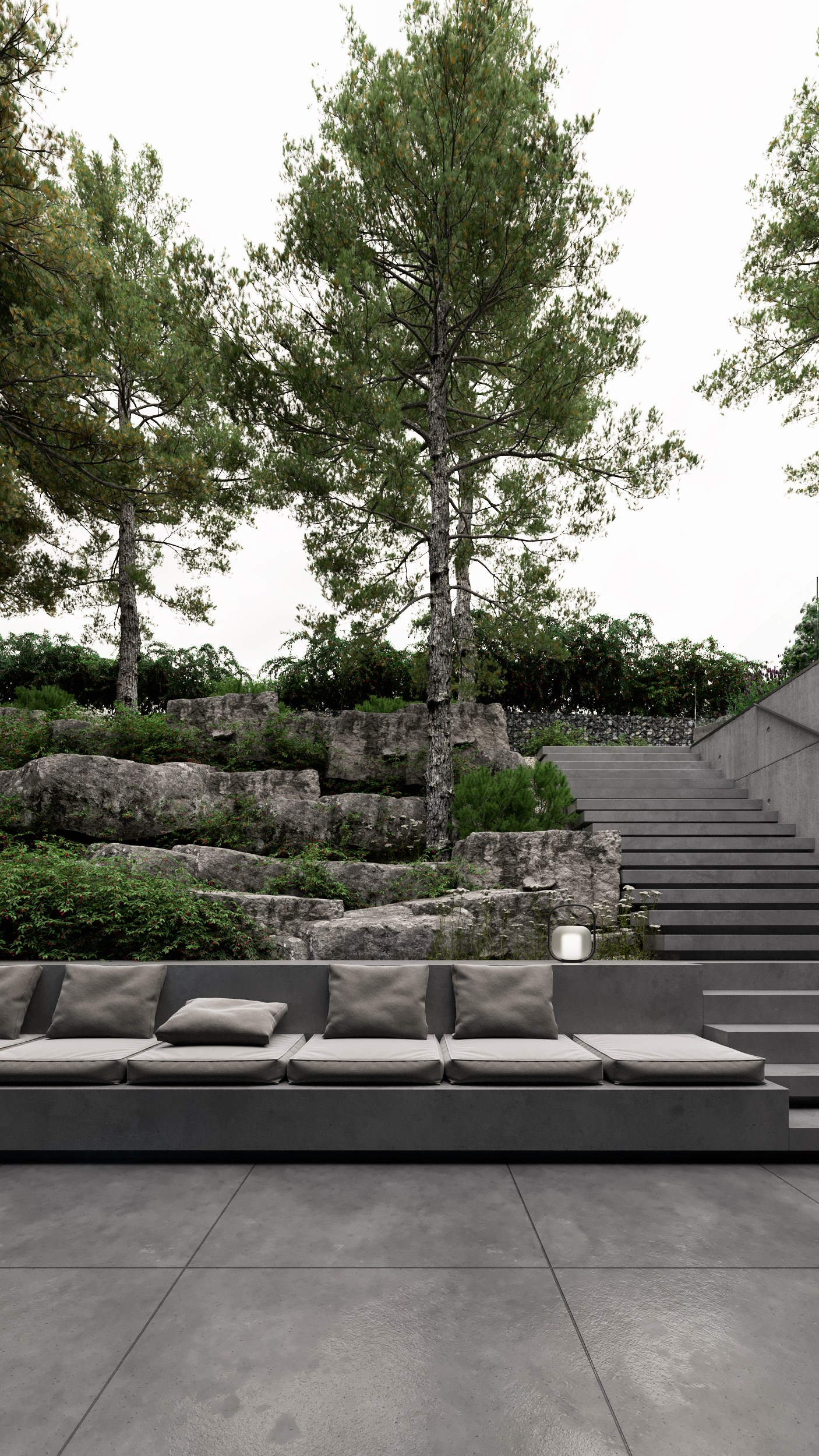 Zahrada — vila Chuchle 1. Filipenka Architects