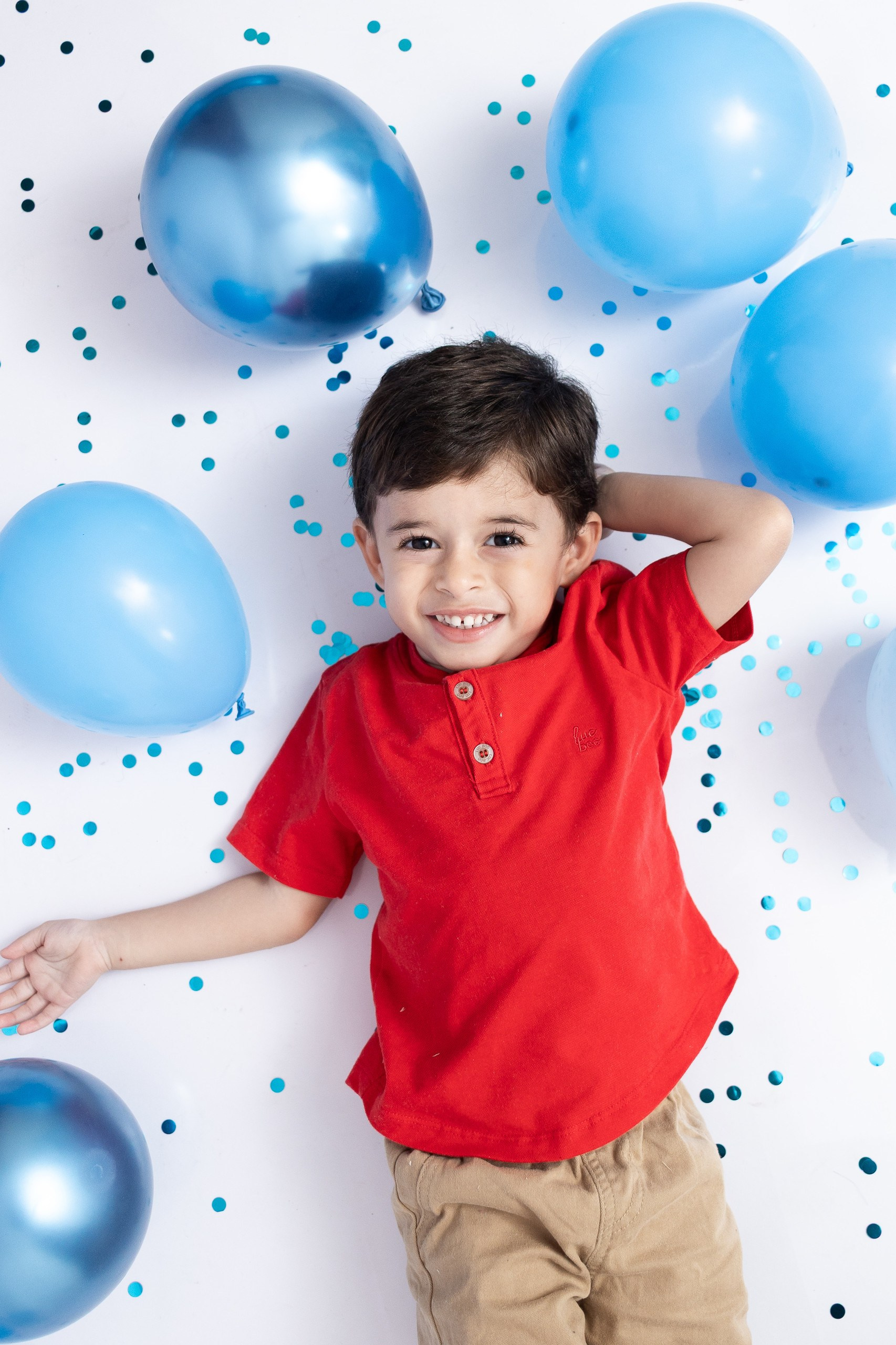 Ensaio de aniversário infantil
