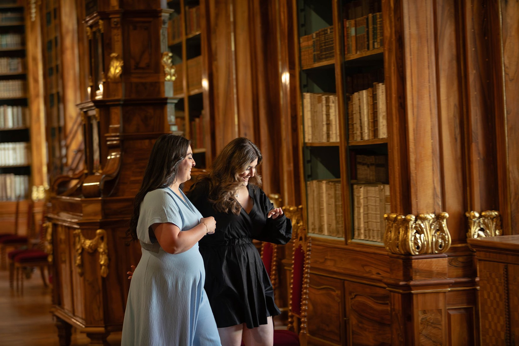 Strahov Library Prague Proposal | Surprise Engagement Photos in Prague