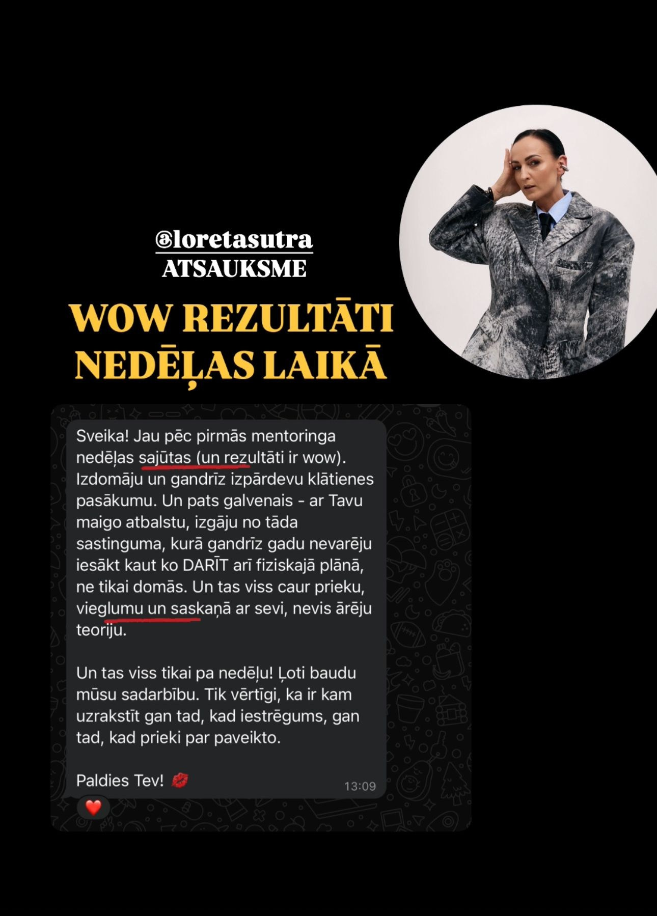 SIEVIEŠU MENTORINGS. Sieviešu fotogrāfe Nadja Kraukle