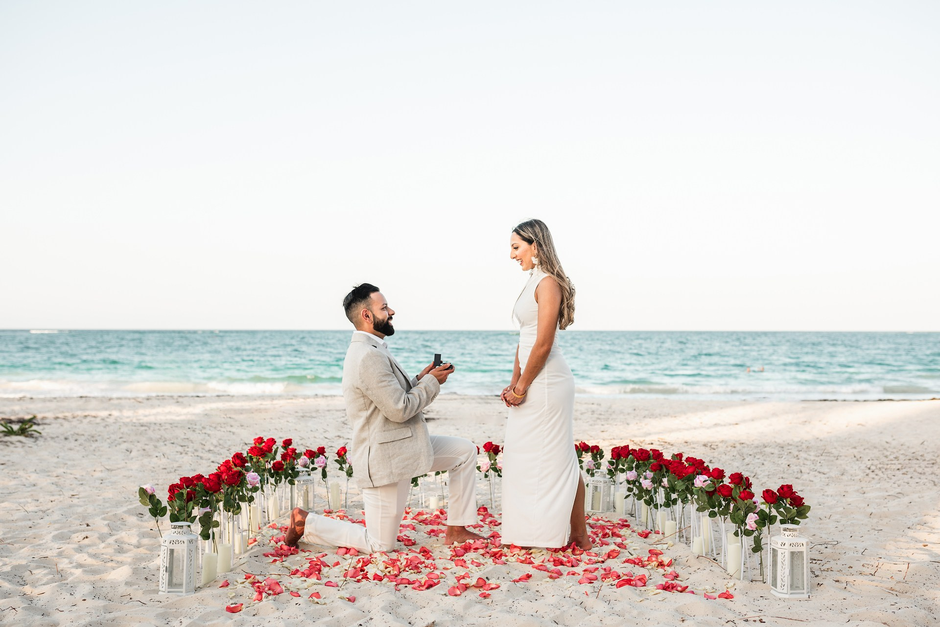 Pedidos de Casamento em Punta Cana | Pacotes Românticos na Praia. Fotógrafo de Casamento e Pedido de Casamento em Punta Cana — Mikhail Chernov