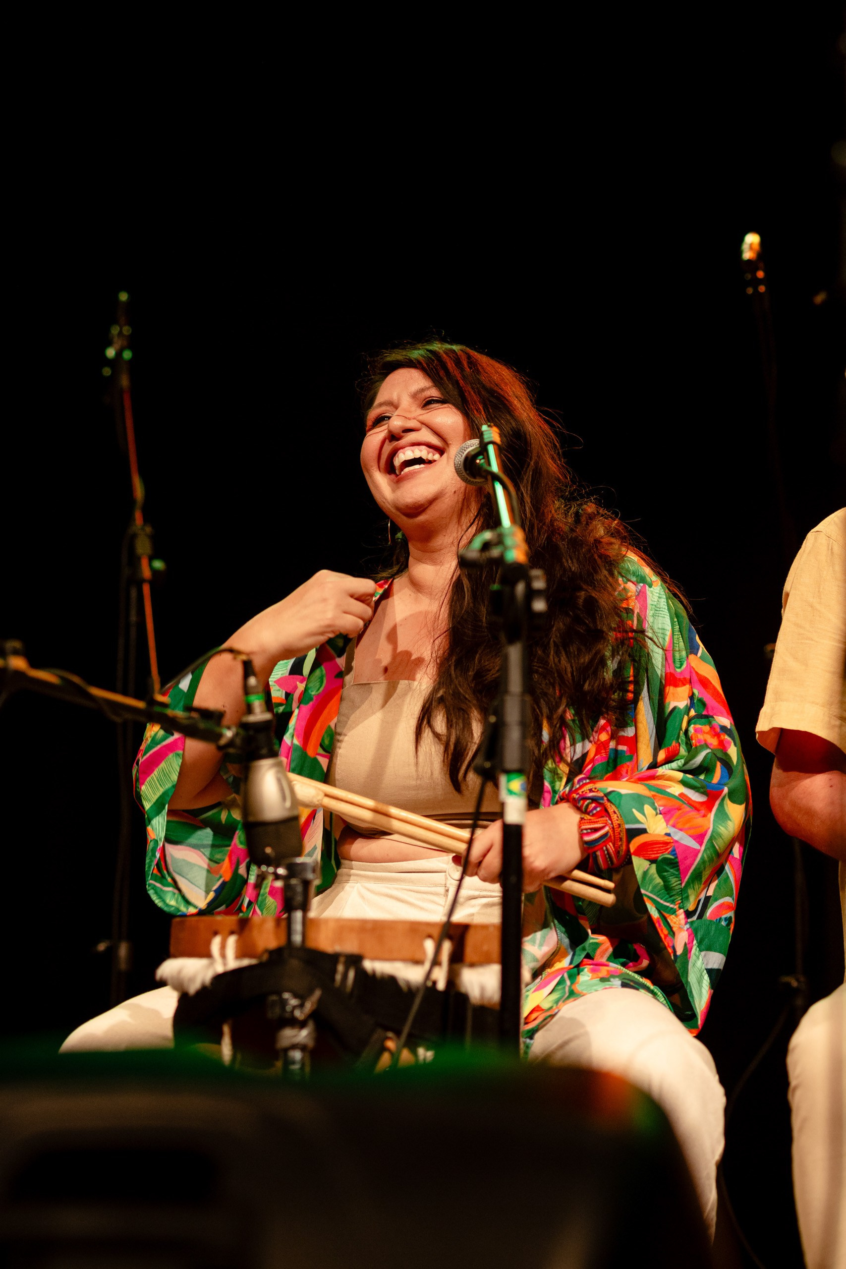 Fotografia de recital de formatura do Conservatório de Música de Itajaí — Santa Catarina