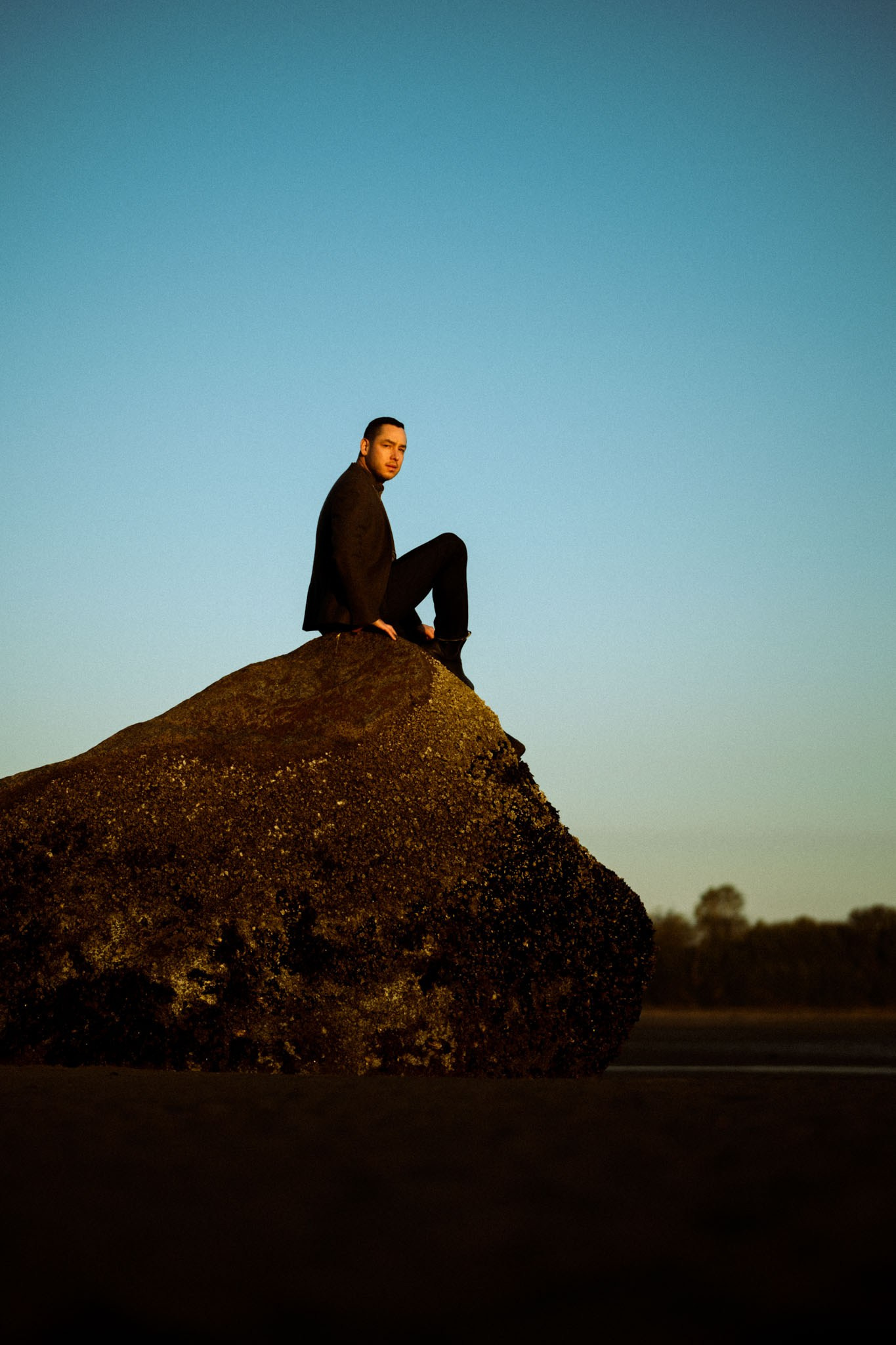 Cinematic portrait photography session in Courtenay, BC