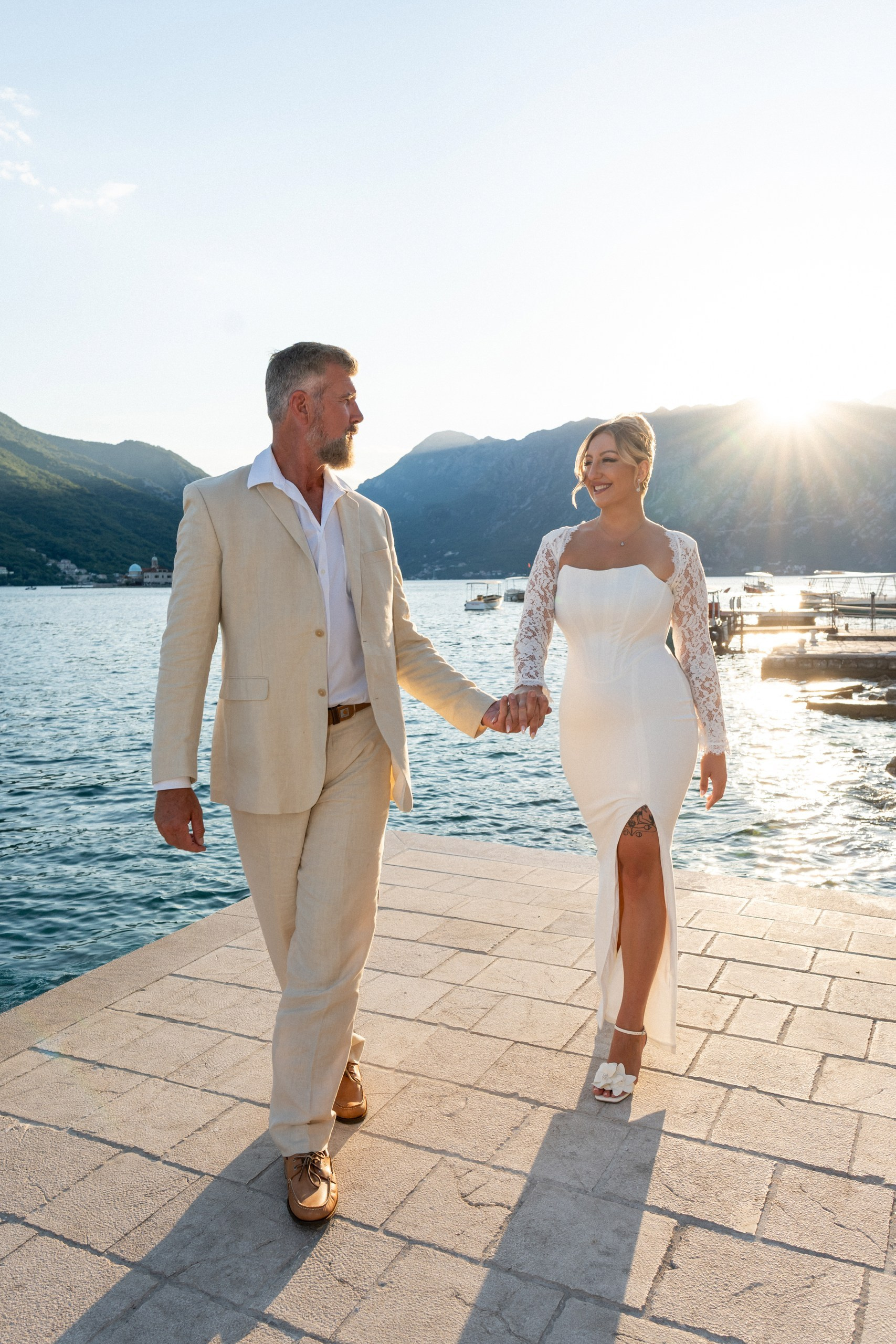 Bryllup i Perast: steder, seremoni, sesong og gode råd