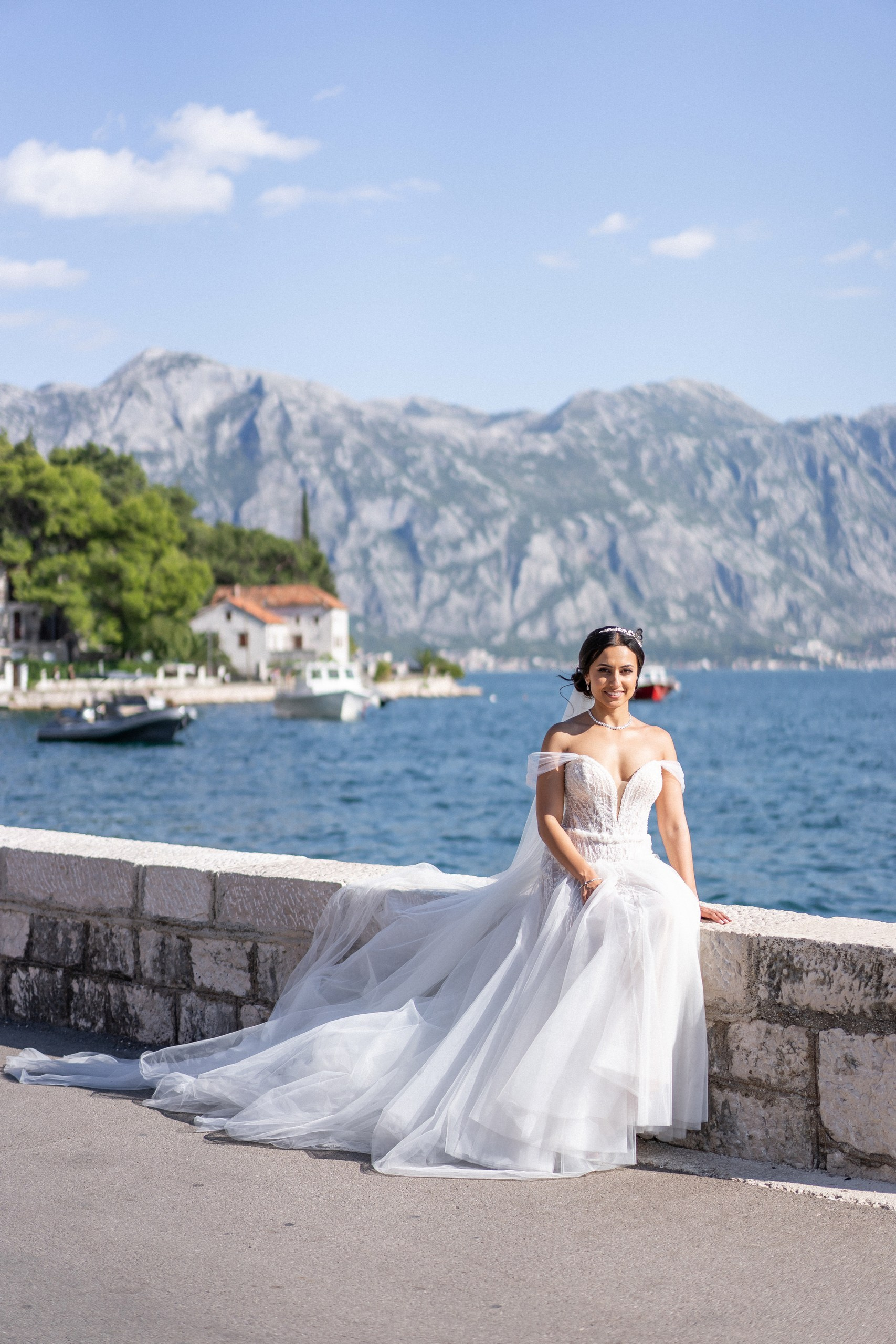 Bryllup i Perast: steder, seremoni, sesong og gode råd