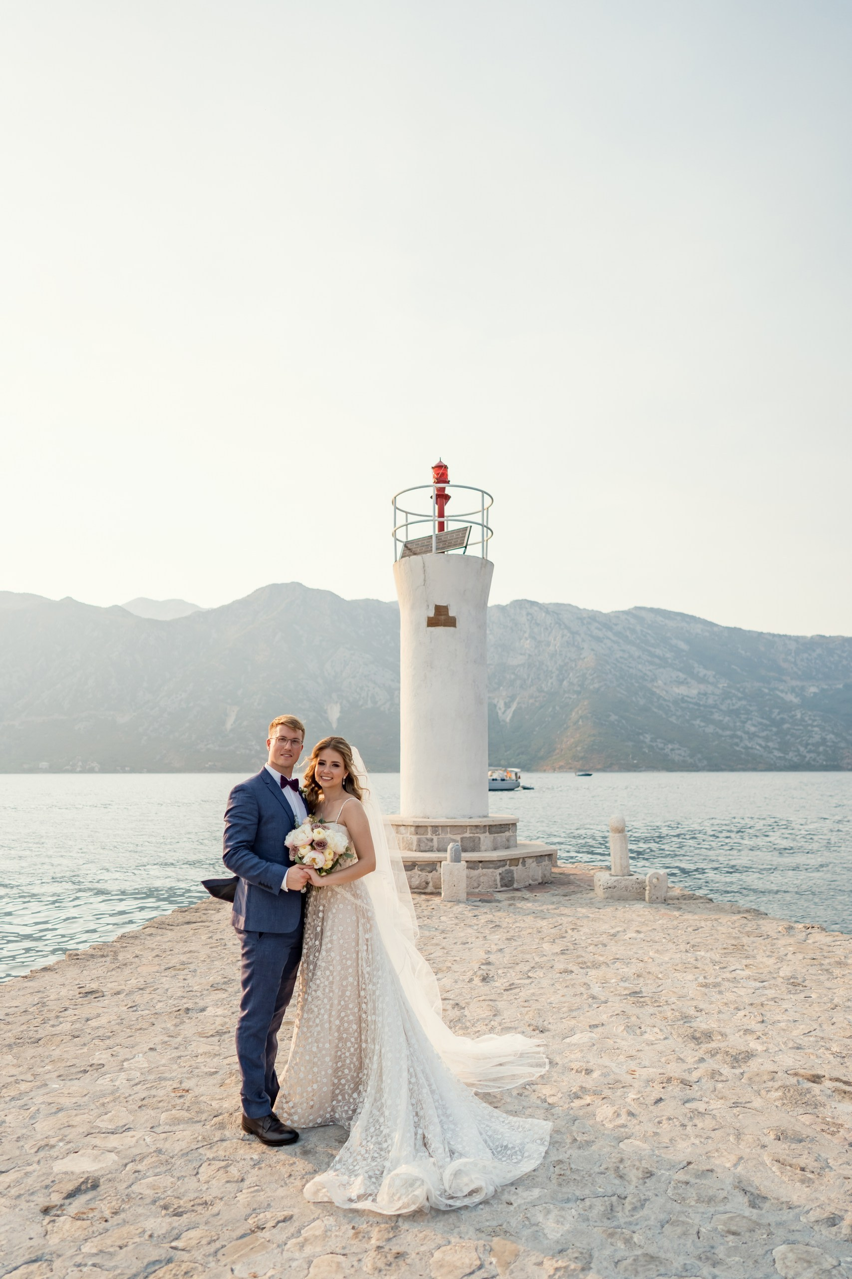 Bryllup i Perast: steder, seremoni, sesong og gode råd