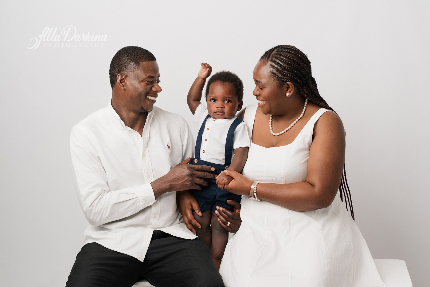 One year baby studio session. Newborn and family photographer. Hills District. Sydney