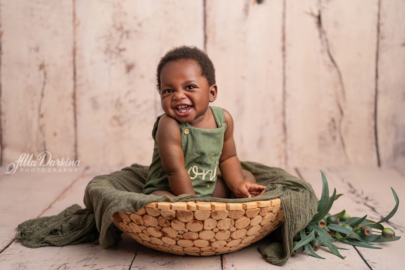 One year baby studio session. Newborn and family photographer. Hills District. Sydney
