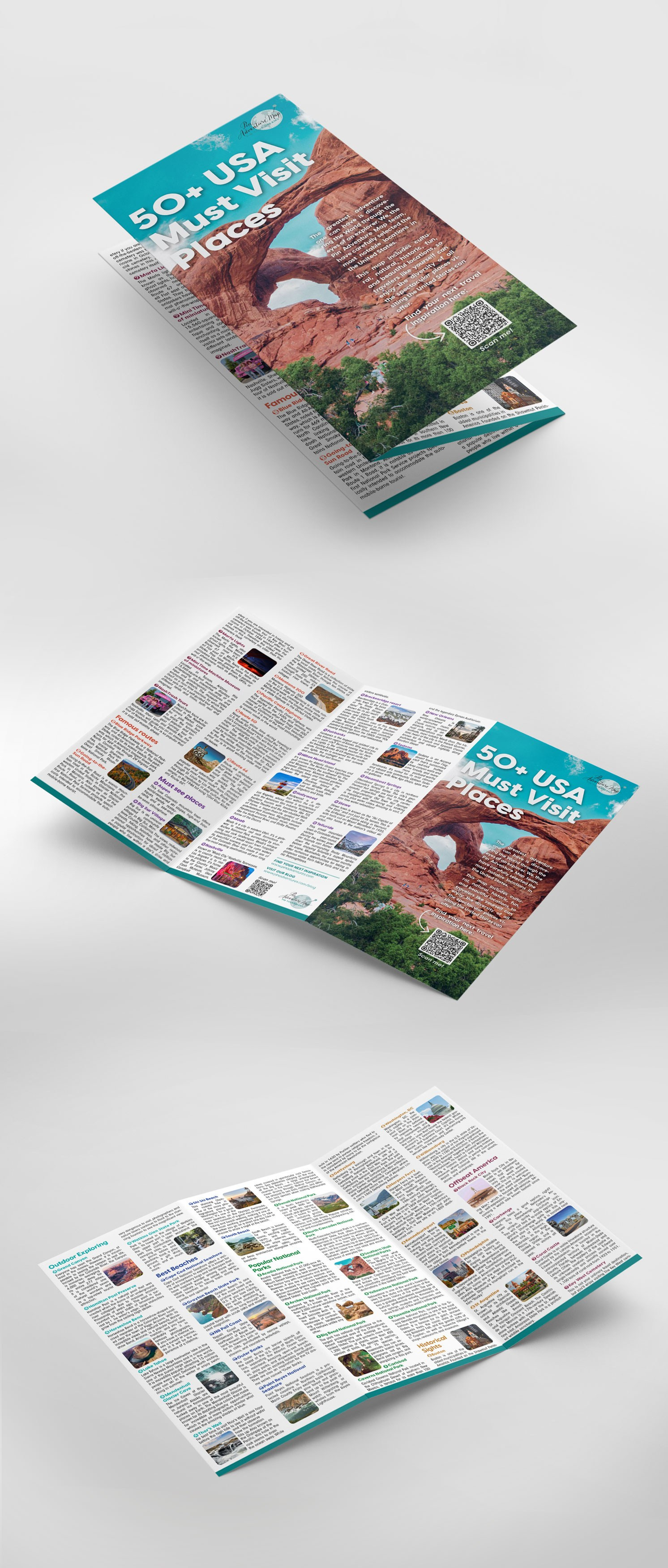 Ad Campaign for new Pin Adventure Map product launching. ContentLab — visual content for your business