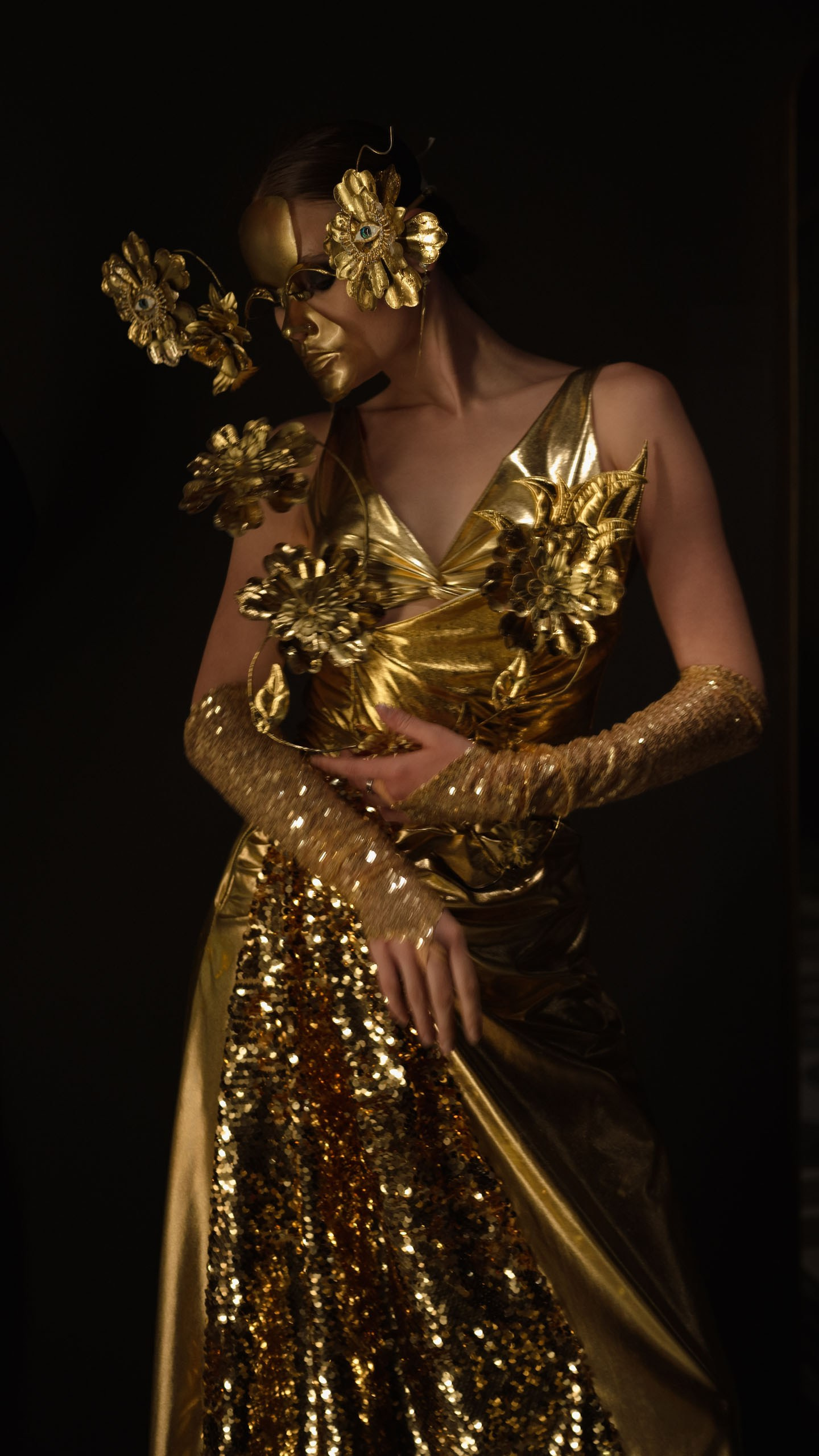 Еврейская пара под хупой на архипелаге The Palm