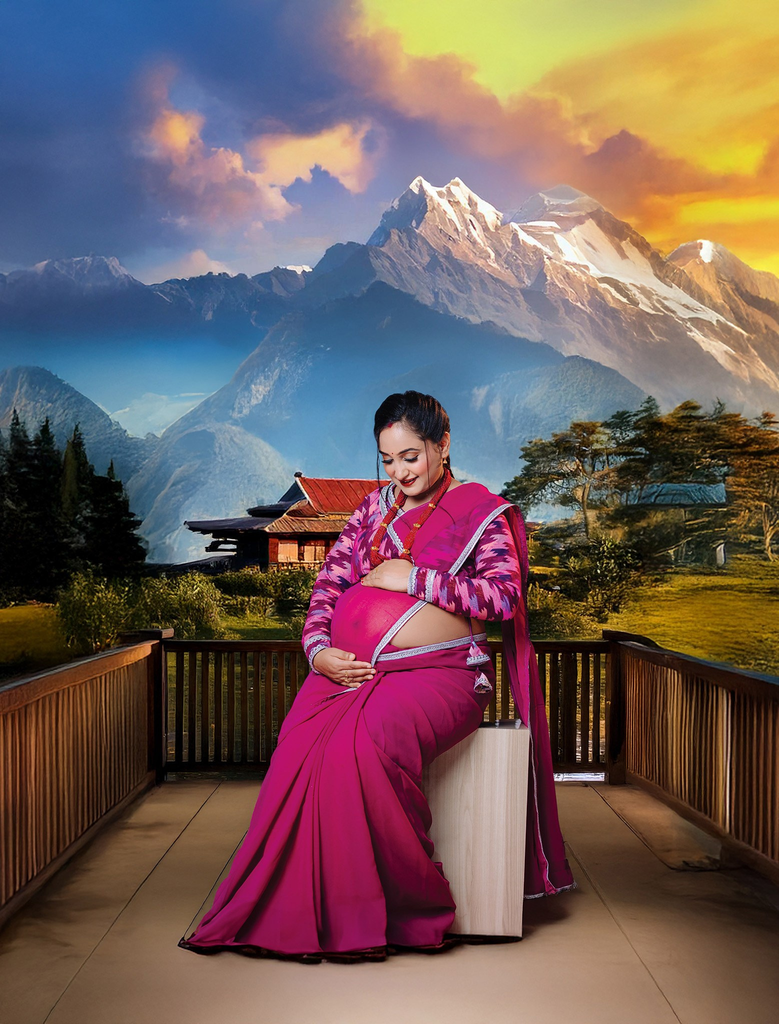 Best Maternity Photoshoot in Nepal