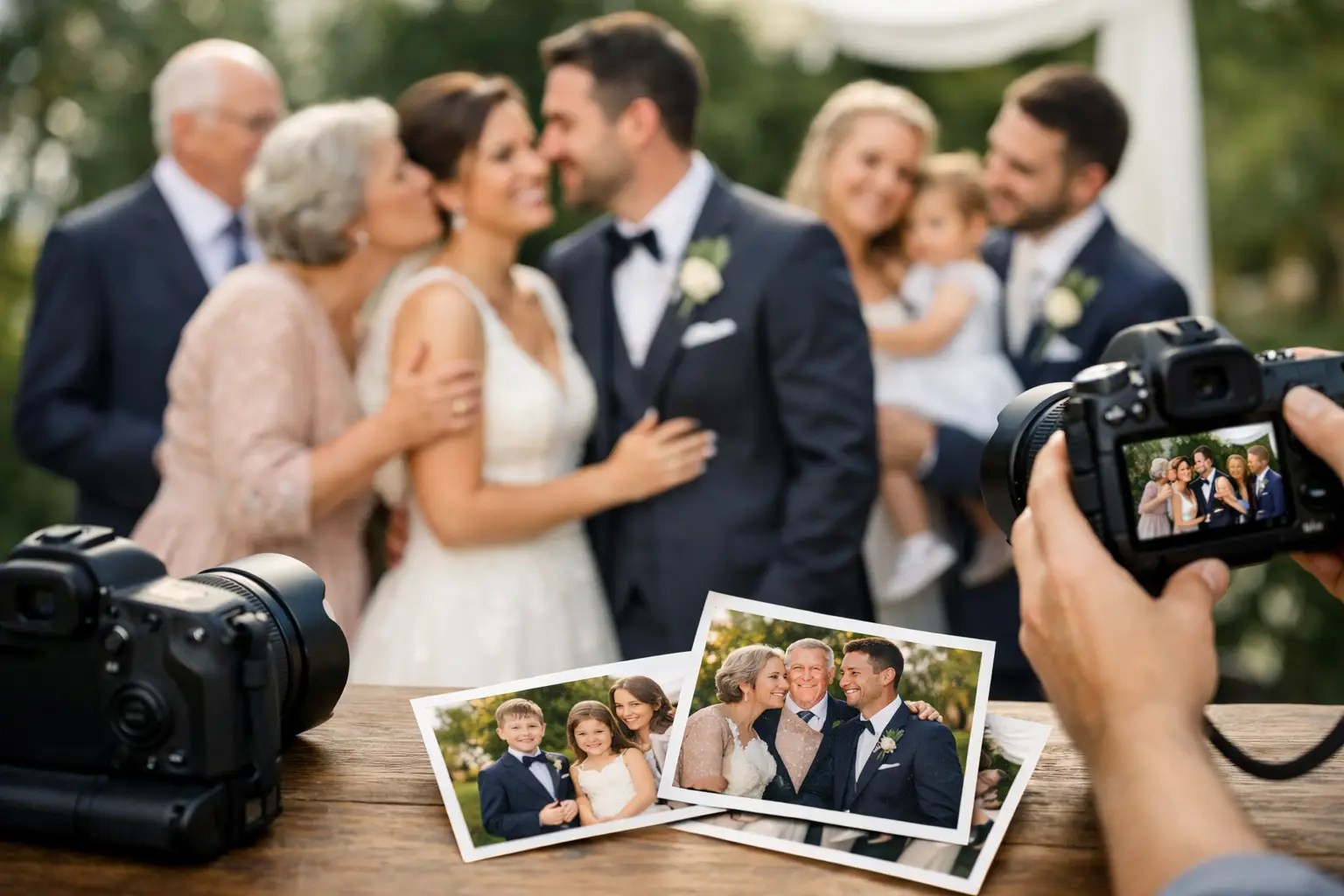 Lista fotografiilor de familie la nuntă