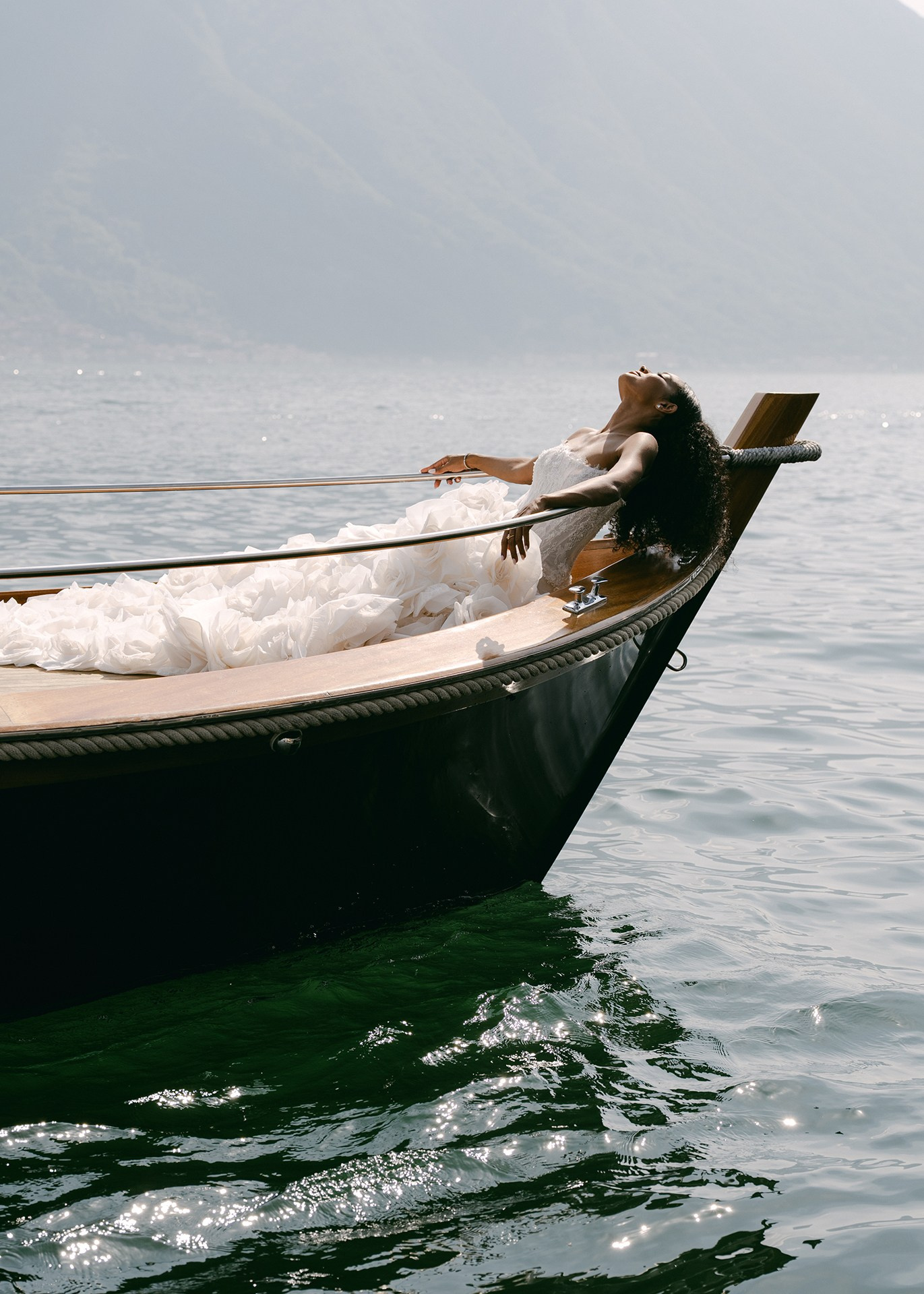 Wedding photographer in Europe. Italy, Lake Como. Aesthetic elegant story-telling