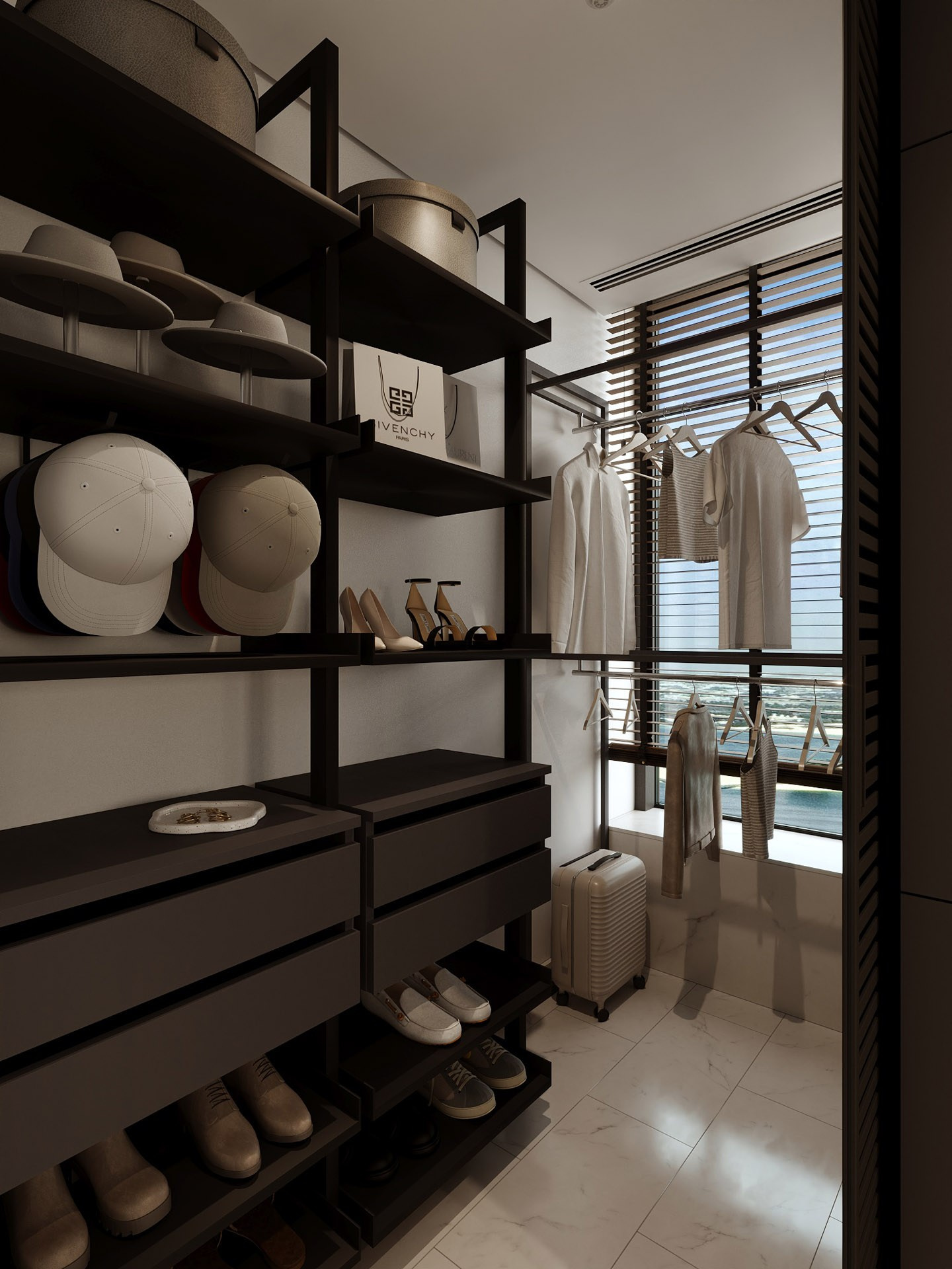 APARTMENT ON PALM JUMEIRAH IN DUBAI. Дизайн интерьера и 3D-визуализация | AB Design Buro