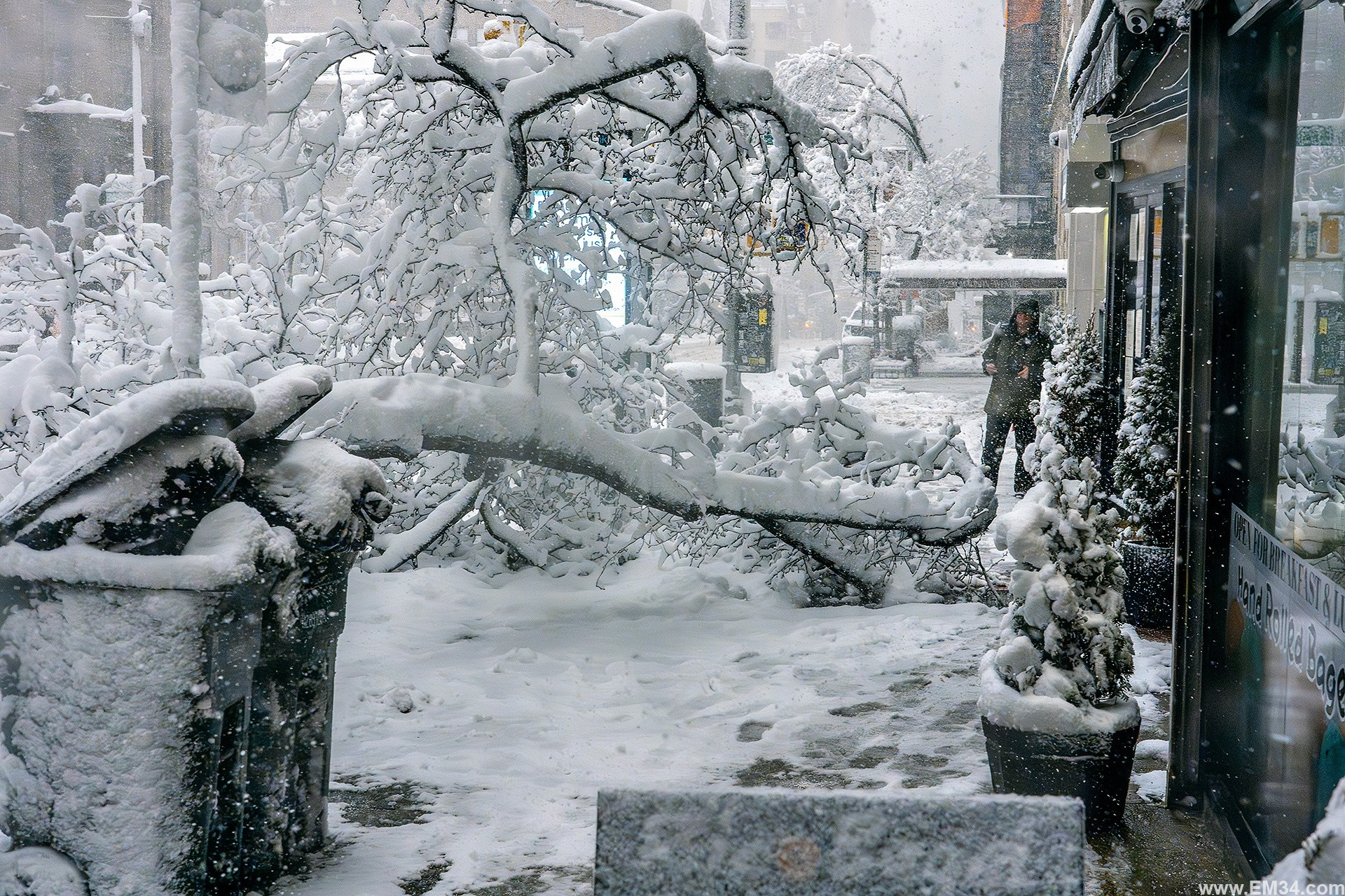 Blizzard in Manhattan, New York — two days ago. After 25 years here I braved the freezing storm to capture fairy-tale snow at iconic spots. Emin Kuliyev — Award-Winning Wedding Photojournalist NYC & USA | Best Wedding Photographer Known for Candid, Timeless Moments