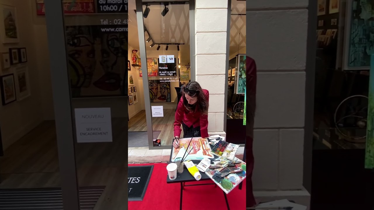 Expositions. Angelina Sorokopud. Artist in Strasbourg