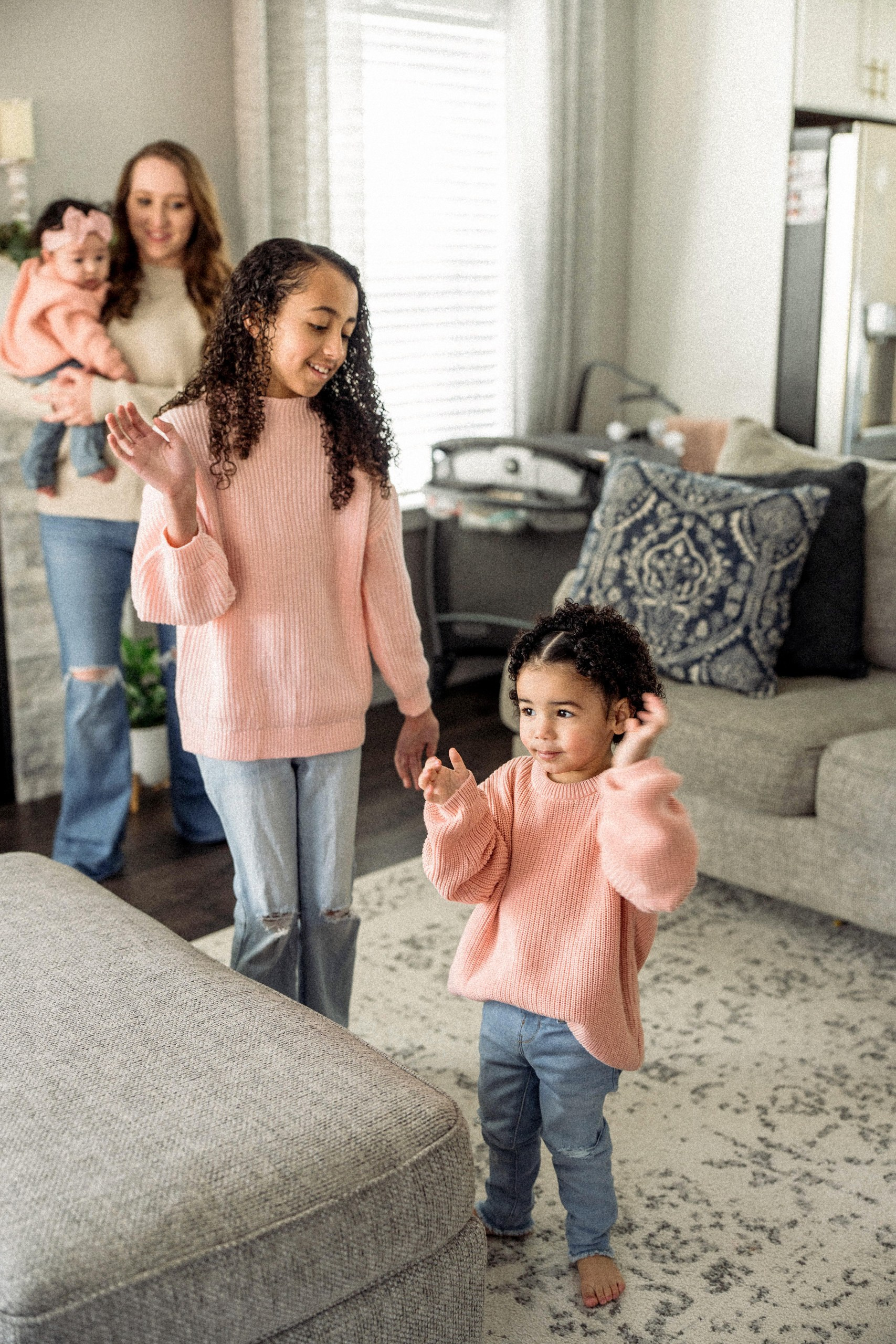 Xavier, Danielle, Olivia, Isabelle, Sophia. Alisa Tant — Family and newborn photographer Bucks County, Montgomery county, Philadelphia, NJ
