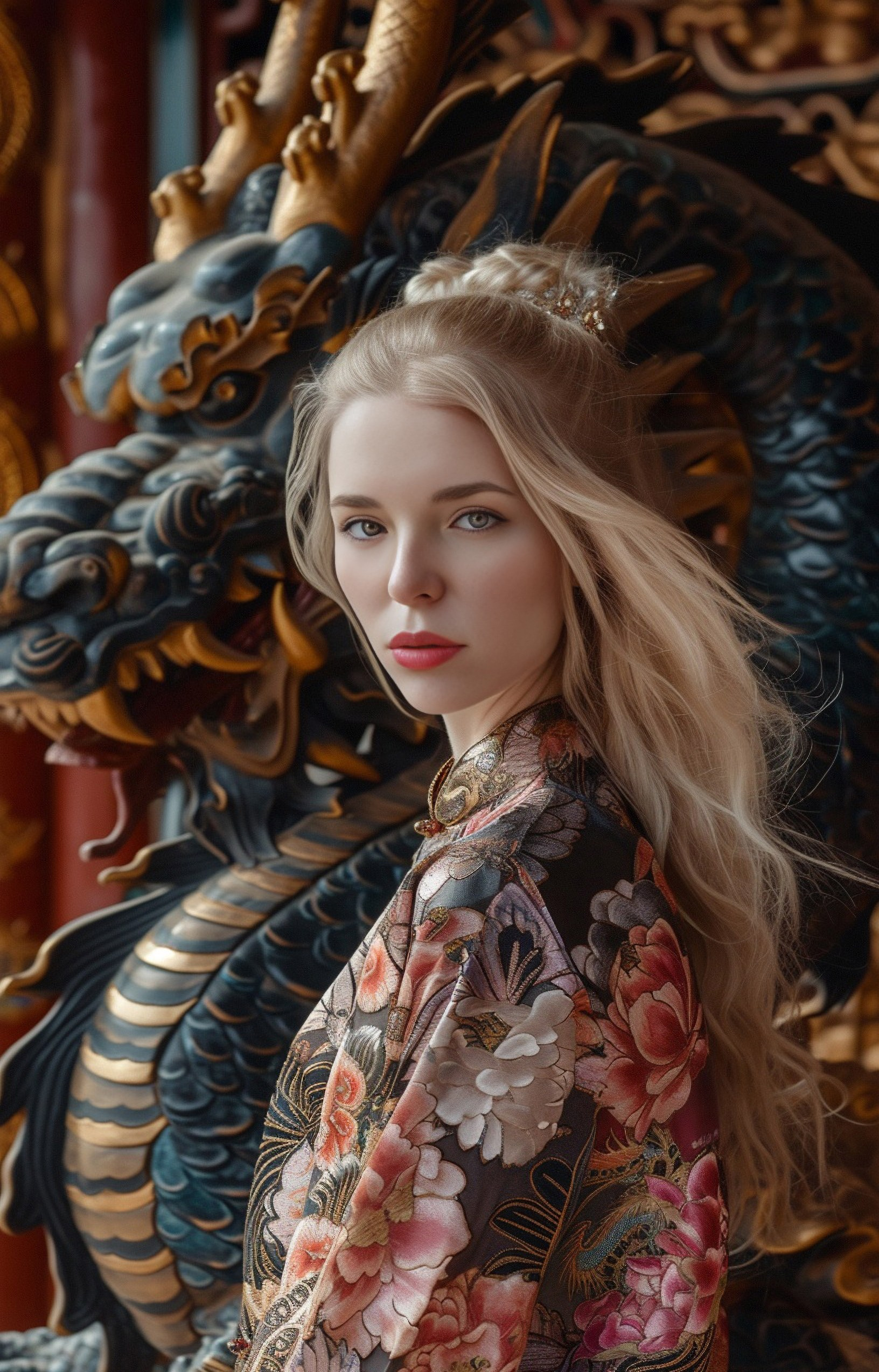 Lola Pi's personalized AI avatar: art born out of inspiration. Photographer in Shanghai — Lola Pidluskaya