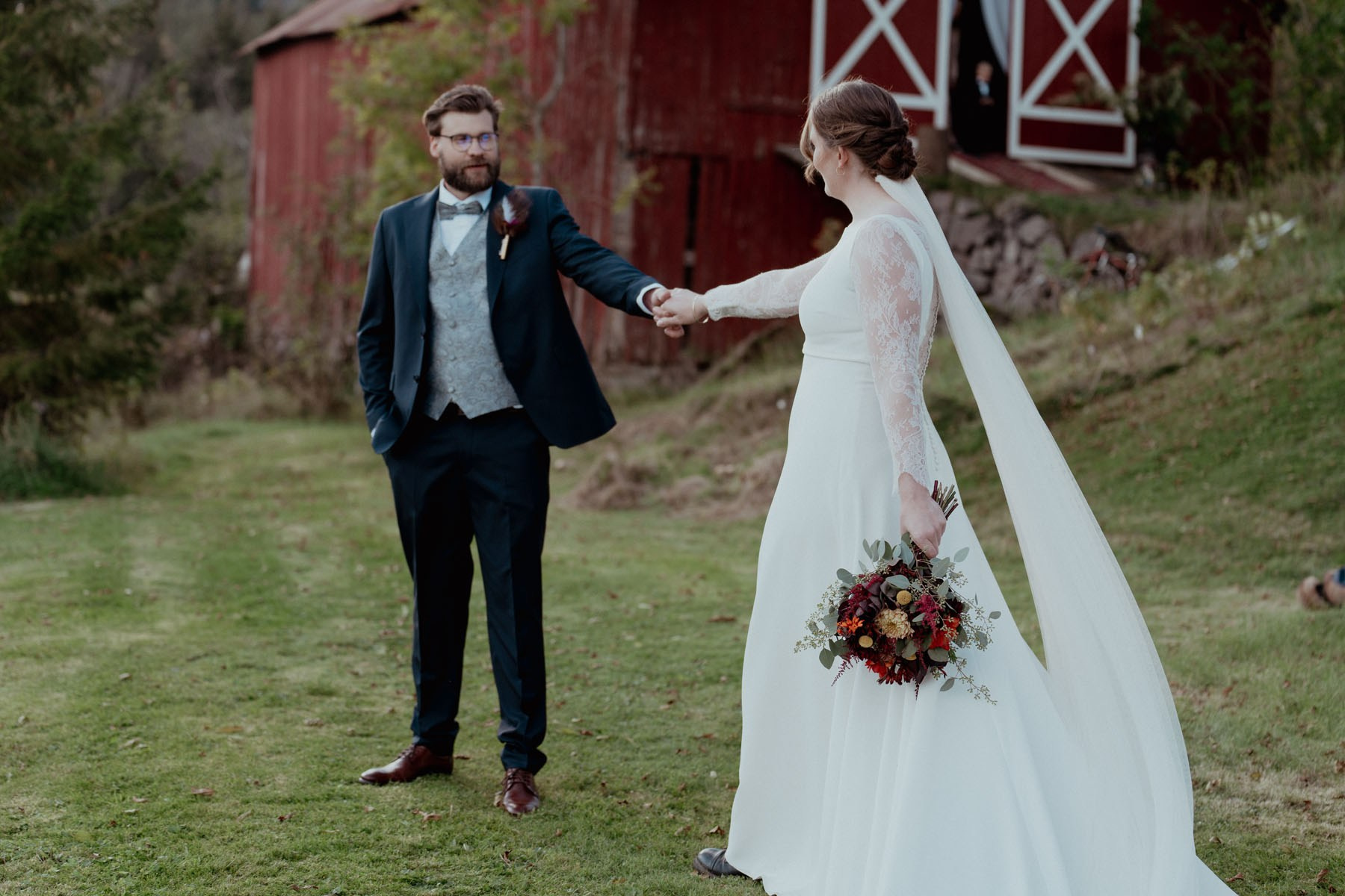 Marie & Christoffer. Bryllupsfotograf og videograf i Telemark og Vestfold