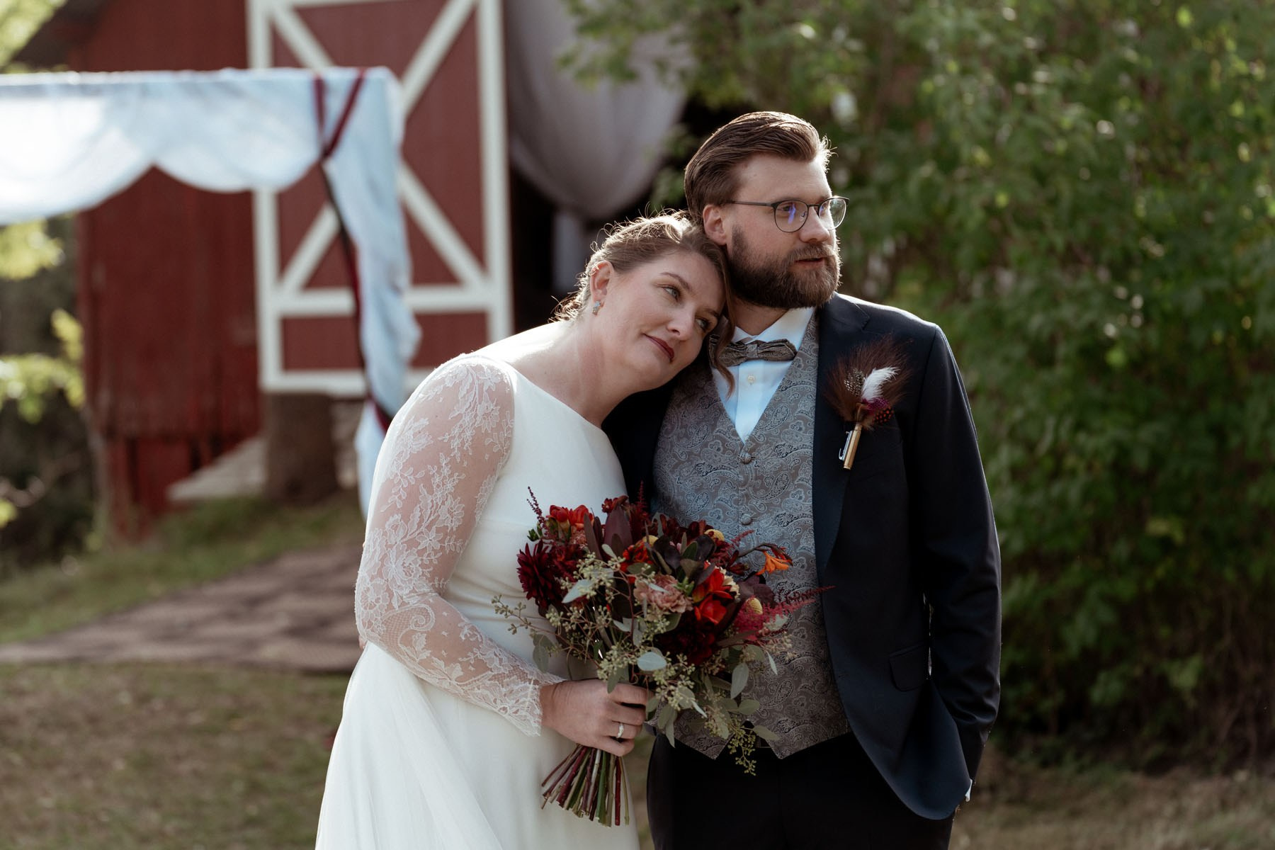 Marie & Christoffer. Bryllupsfotograf og videograf i Telemark og Vestfold
