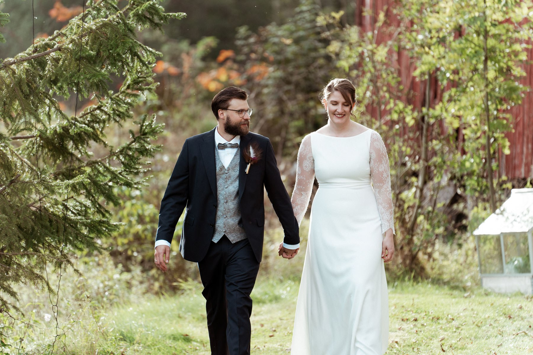 Marie & Christoffer. Bryllupsfotograf og videograf i Telemark og Vestfold