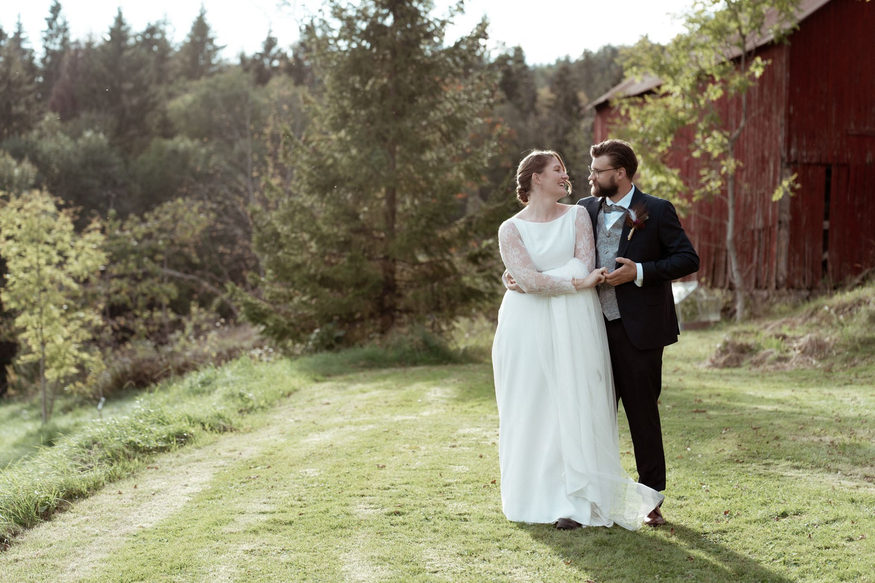 Marie & Christoffer. Bryllupsfotograf og videograf i Telemark og Vestfold