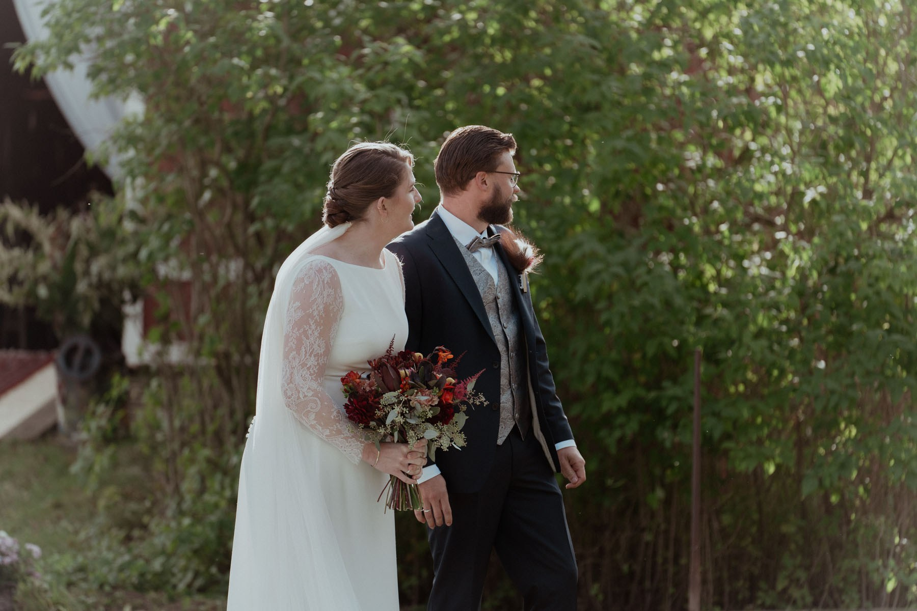 Marie & Christoffer. Bryllupsfotograf og videograf i Telemark og Vestfold