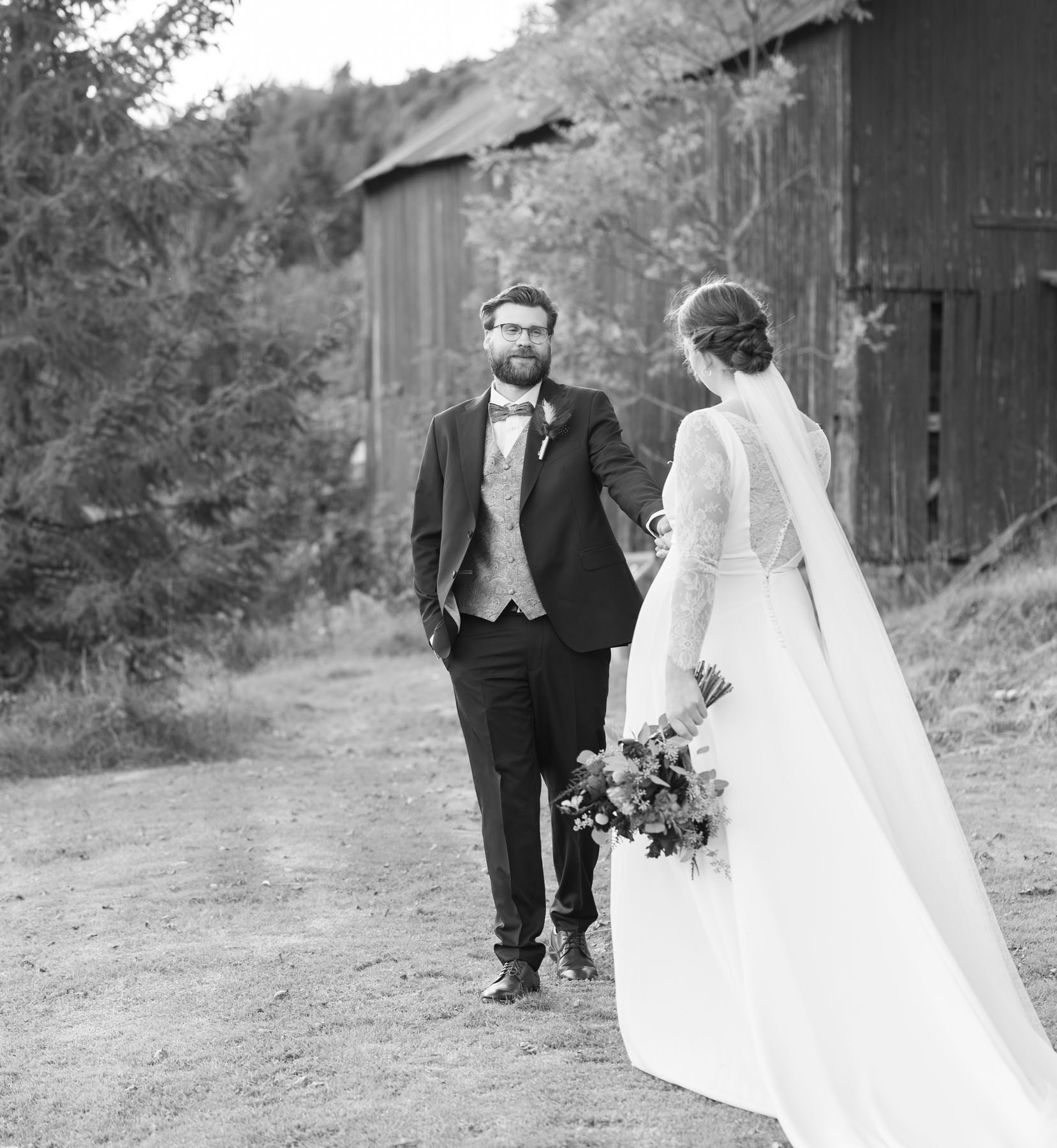 Marie & Christoffer. Bryllupsfotograf og videograf i Telemark og Vestfold