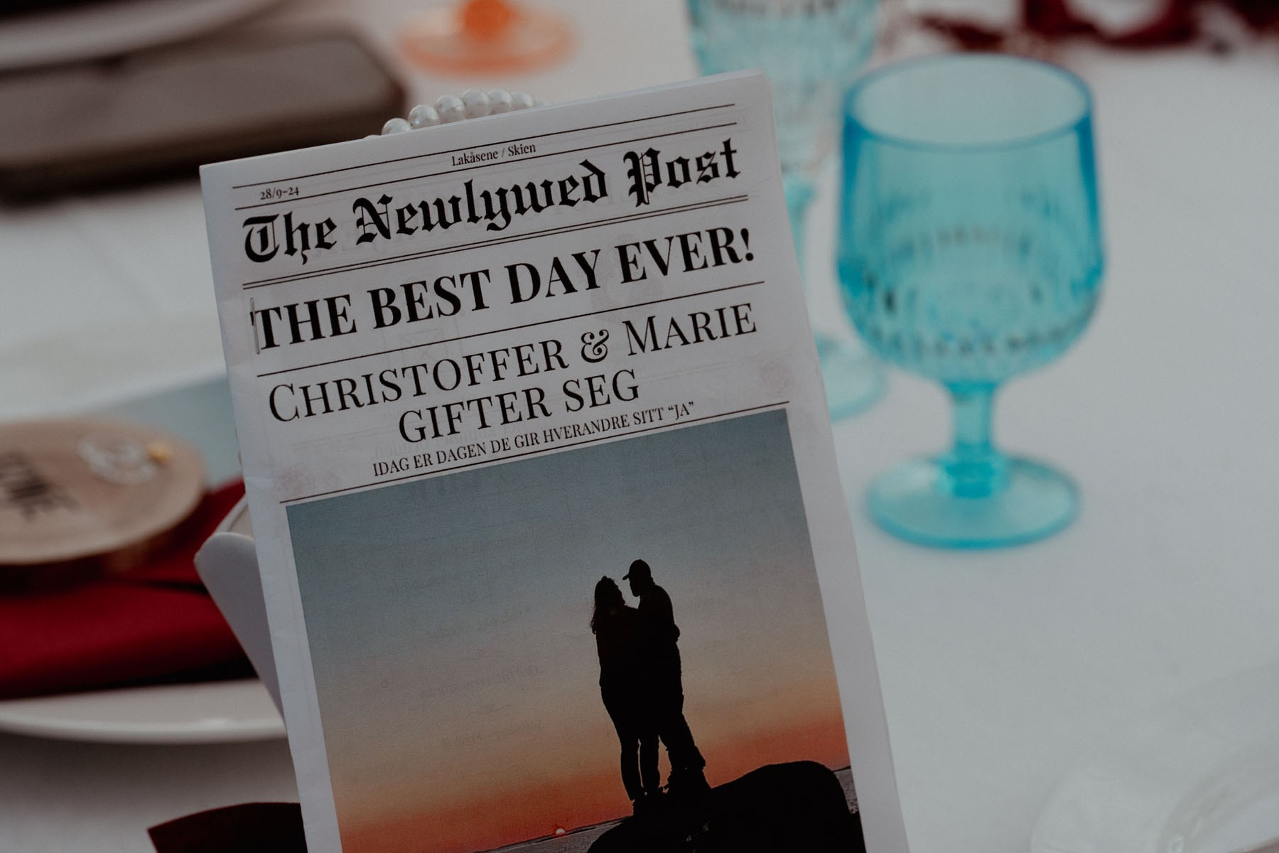 Marie & Christoffer. Bryllupsfotograf og videograf i Telemark og Vestfold