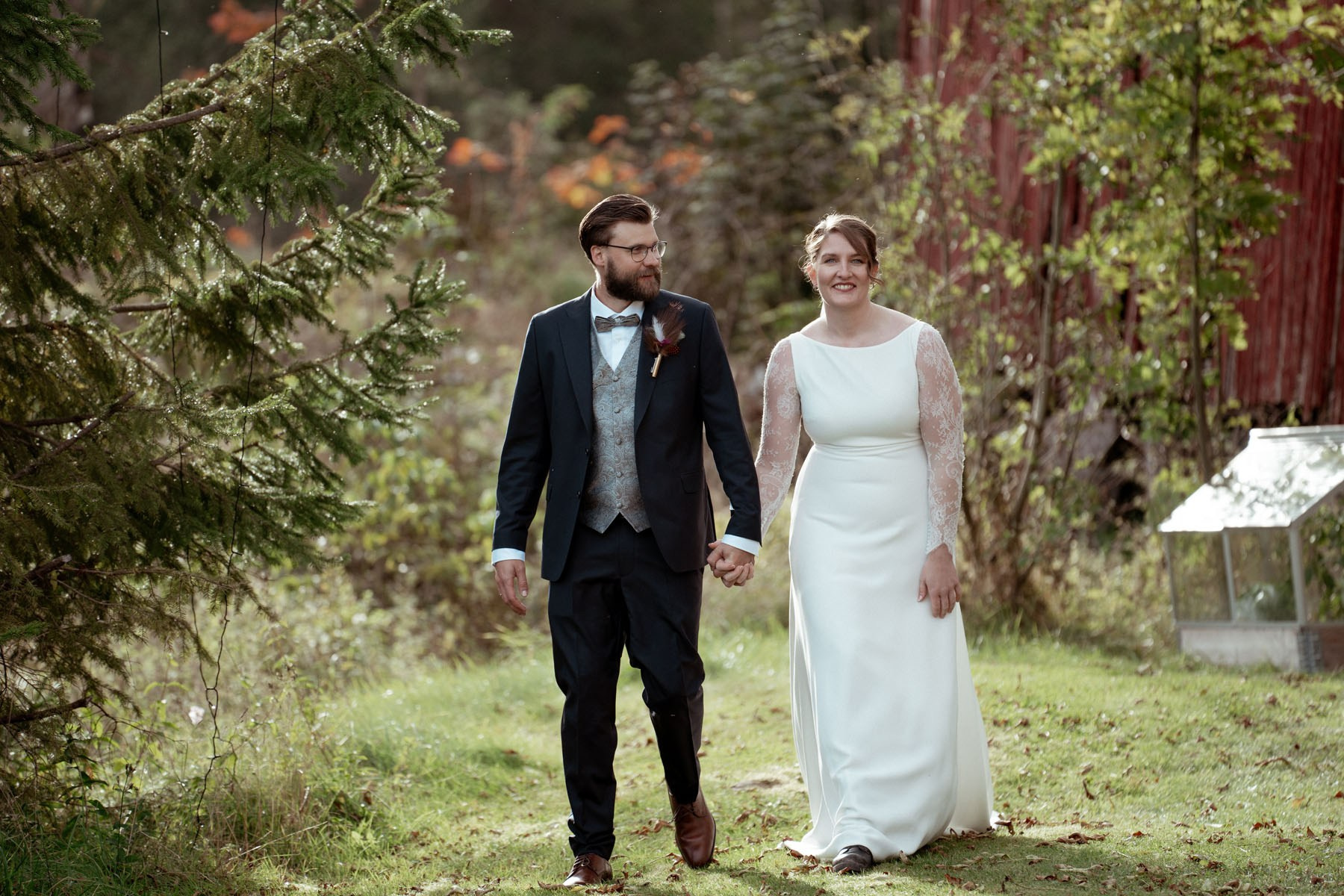 Marie & Christoffer. Bryllupsfotograf og videograf i Telemark og Vestfold