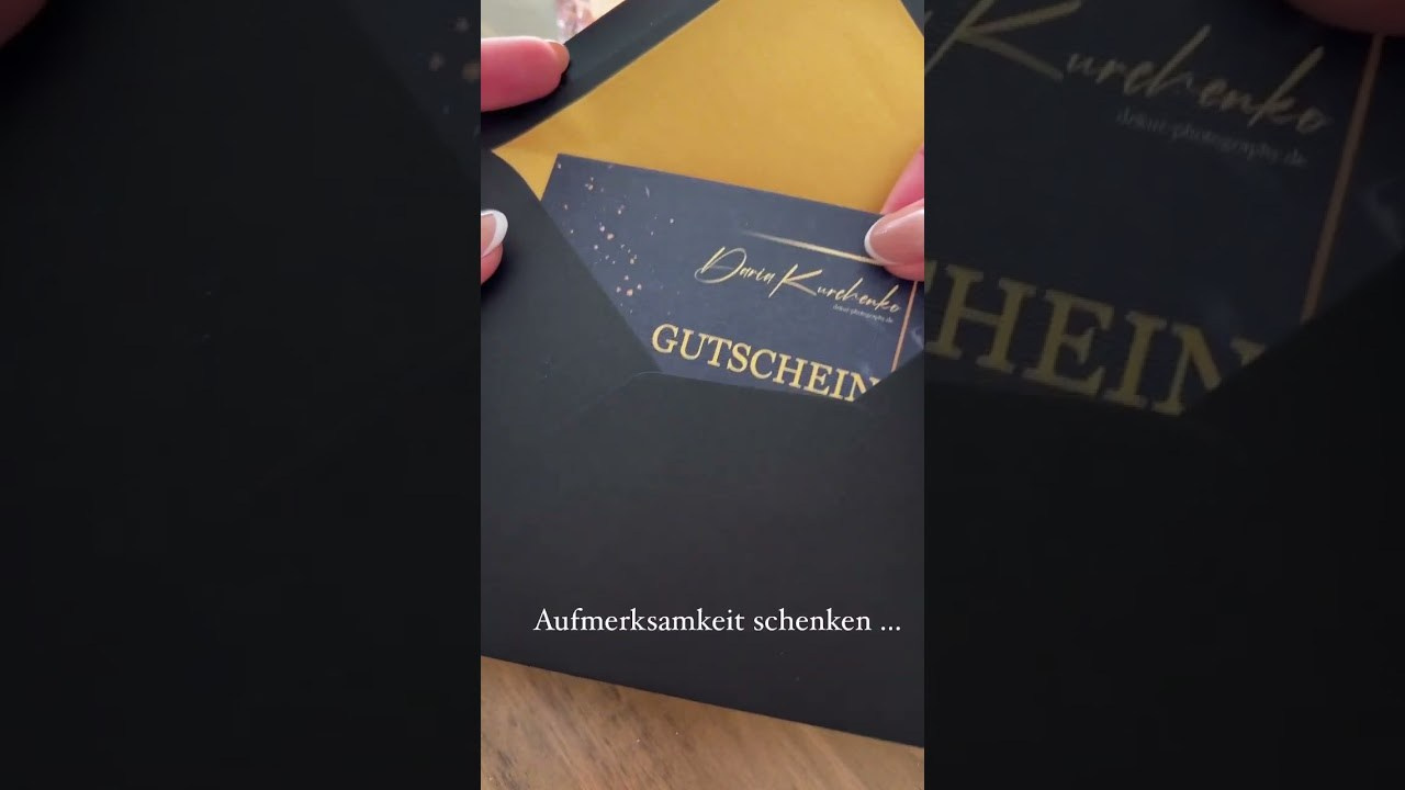 Gutscheine. Professionelle Fotografin Daria Kurchenko - Bad Rappenau, Heilbronn