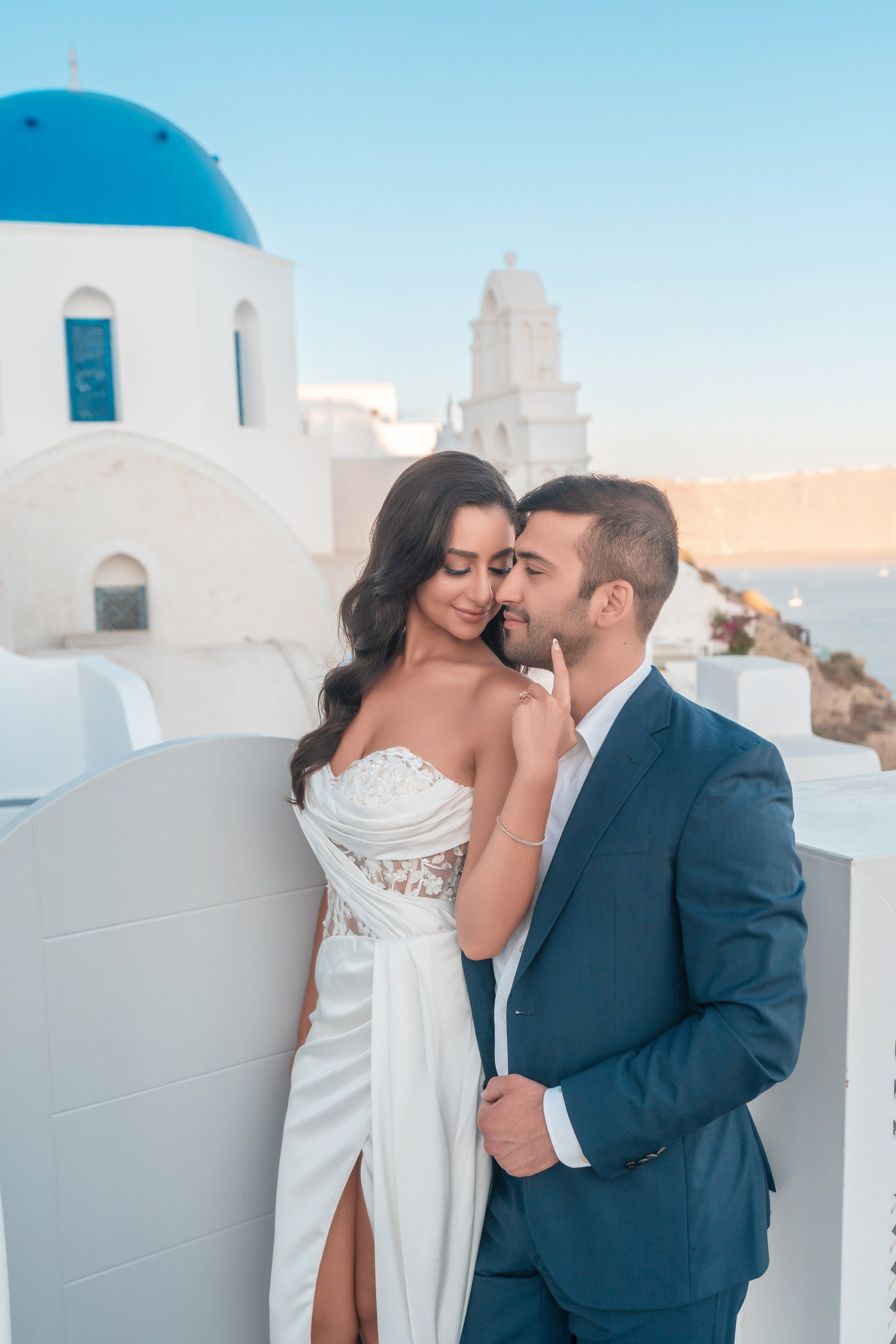 She Said Yes in Santorini! Magical Marriage Proposal | Sokolove Photography. Photographer in Santorini SokoLOVE Alex| Flying Dress Santorini