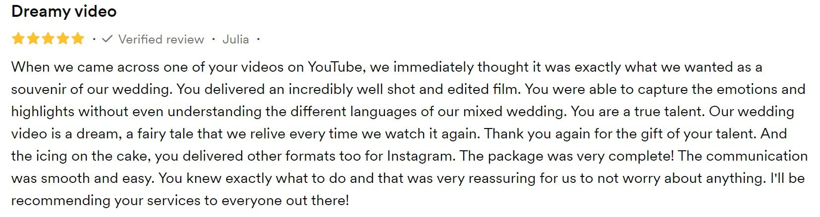 FL NY NJ TX CA Wedding Videographer — Sergei Checha