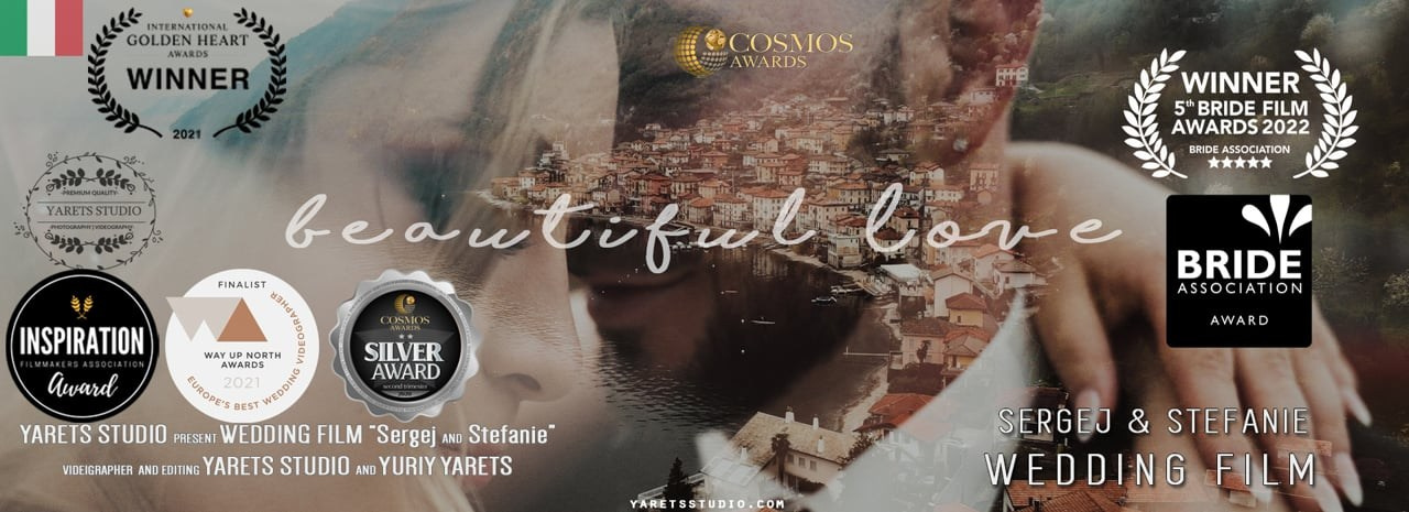 Award Winning Wedding Films at Bride Film Awards 2022 | Yurii Yarets Studio