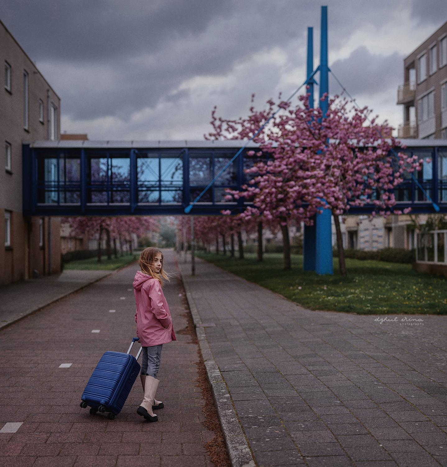 UPROOTED CHILDHOOD. Art photographer in Amsterdam, the Netherlands Irina Dzhul