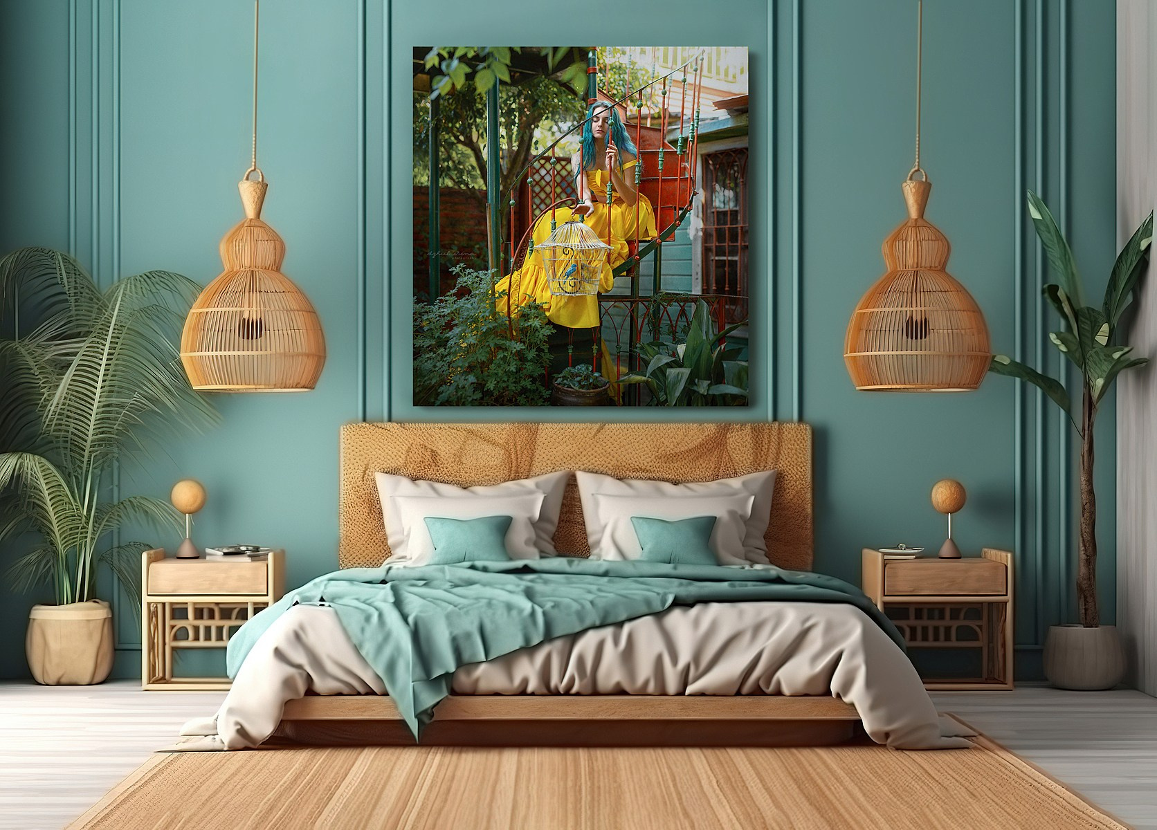 YELLOW BIRD. Art photographer in Amsterdam, the Netherlands Irina Dzhul