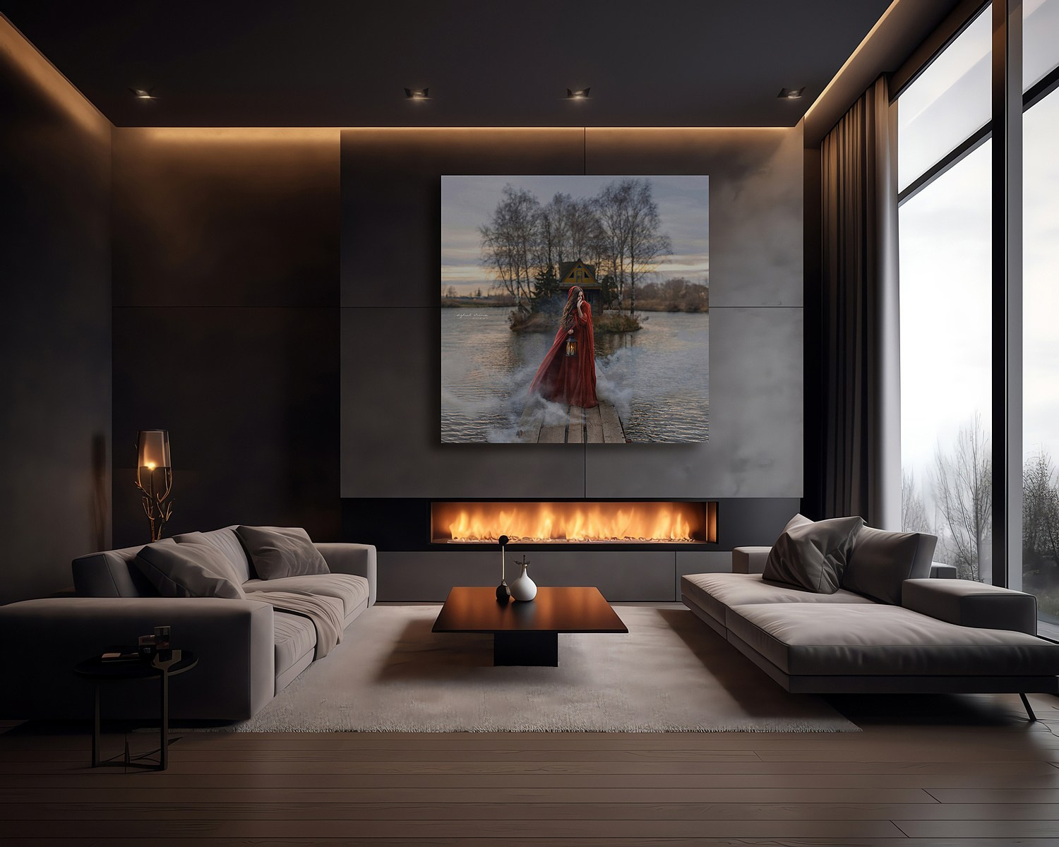 RED HOOD (1). Art photographer in Amsterdam, the Netherlands Irina Dzhul