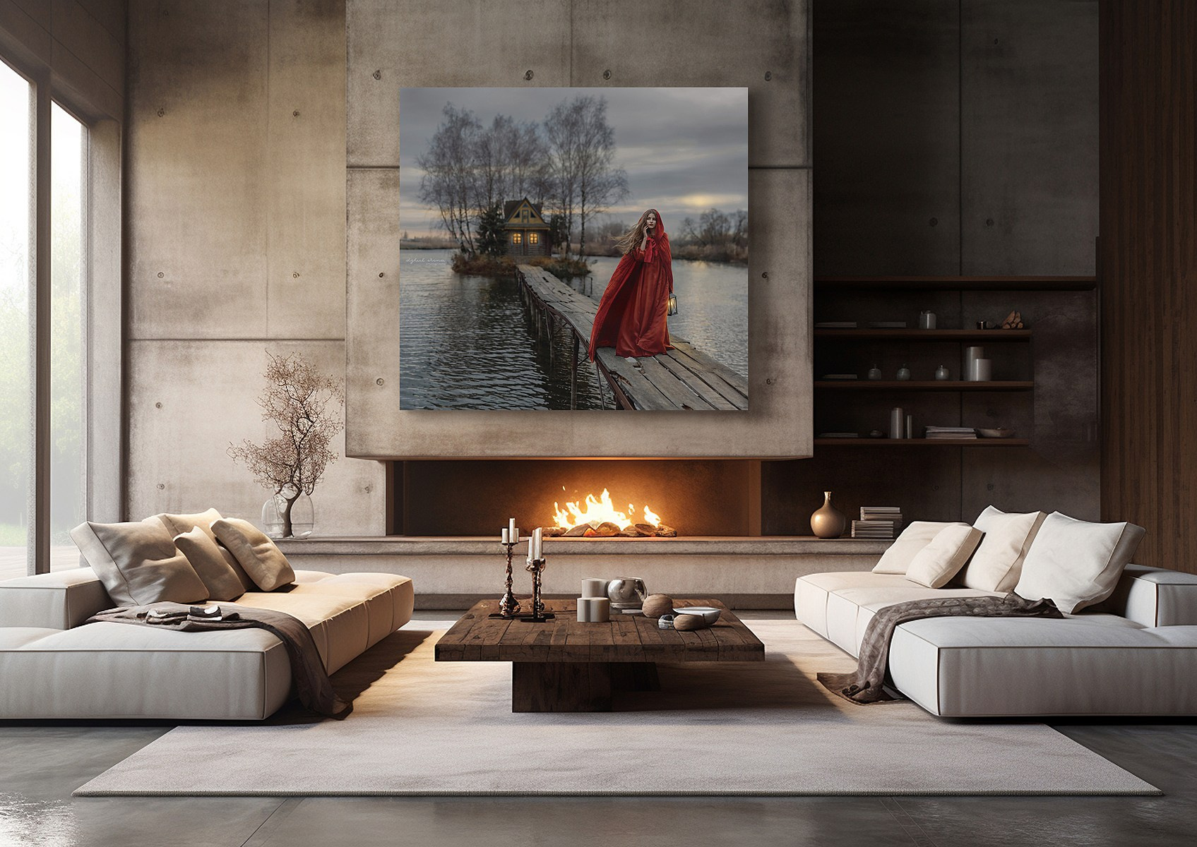 RED HOOD. Art photographer in Amsterdam, the Netherlands Irina Dzhul