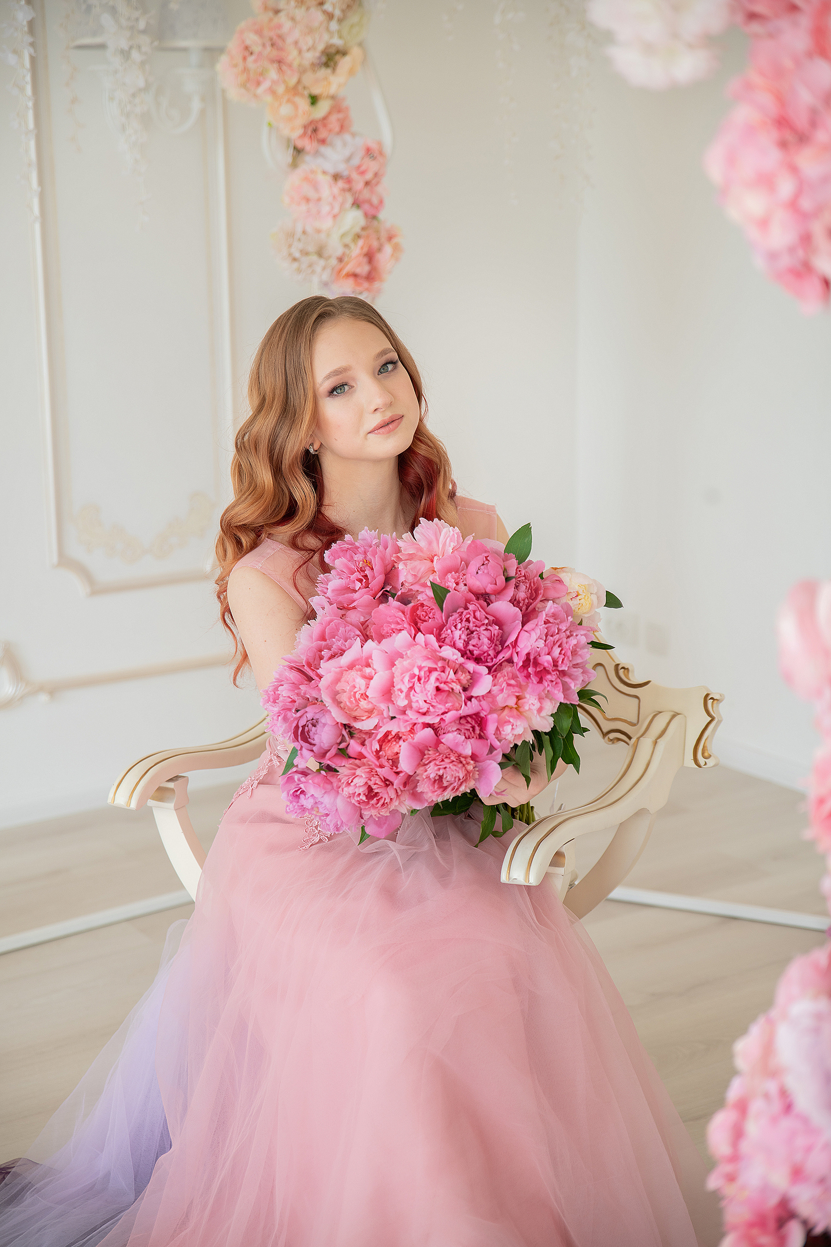 Фотосессия пионовый рай. Фотограф в Запоріжжі та Європі