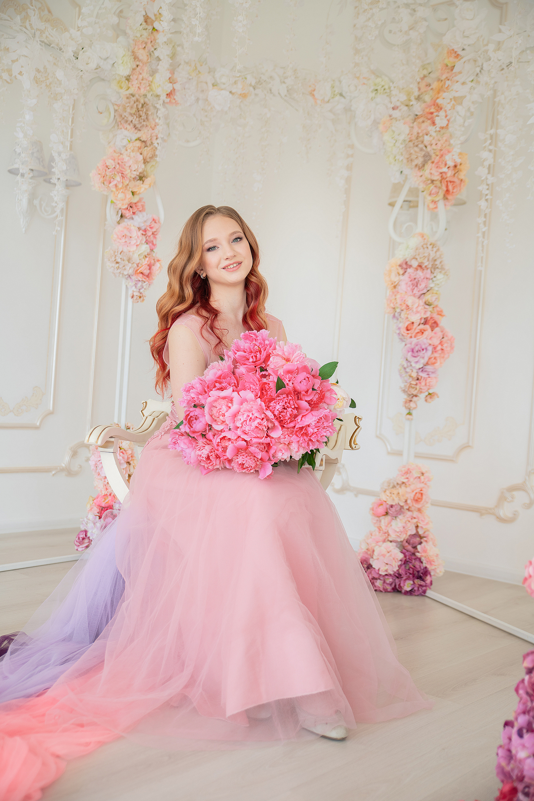 Фотосессия пионовый рай. Фотограф в Запоріжжі та Європі