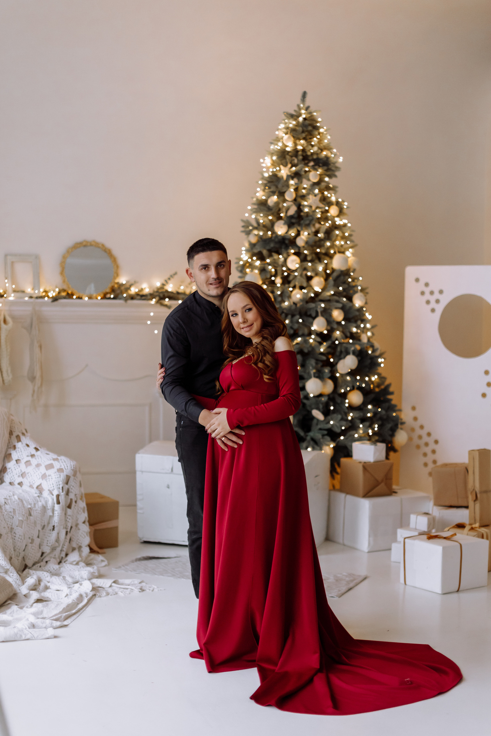 Christmas Story Вікторія, Роман та Вероніка. Фотограф Львів Наталія Рінило