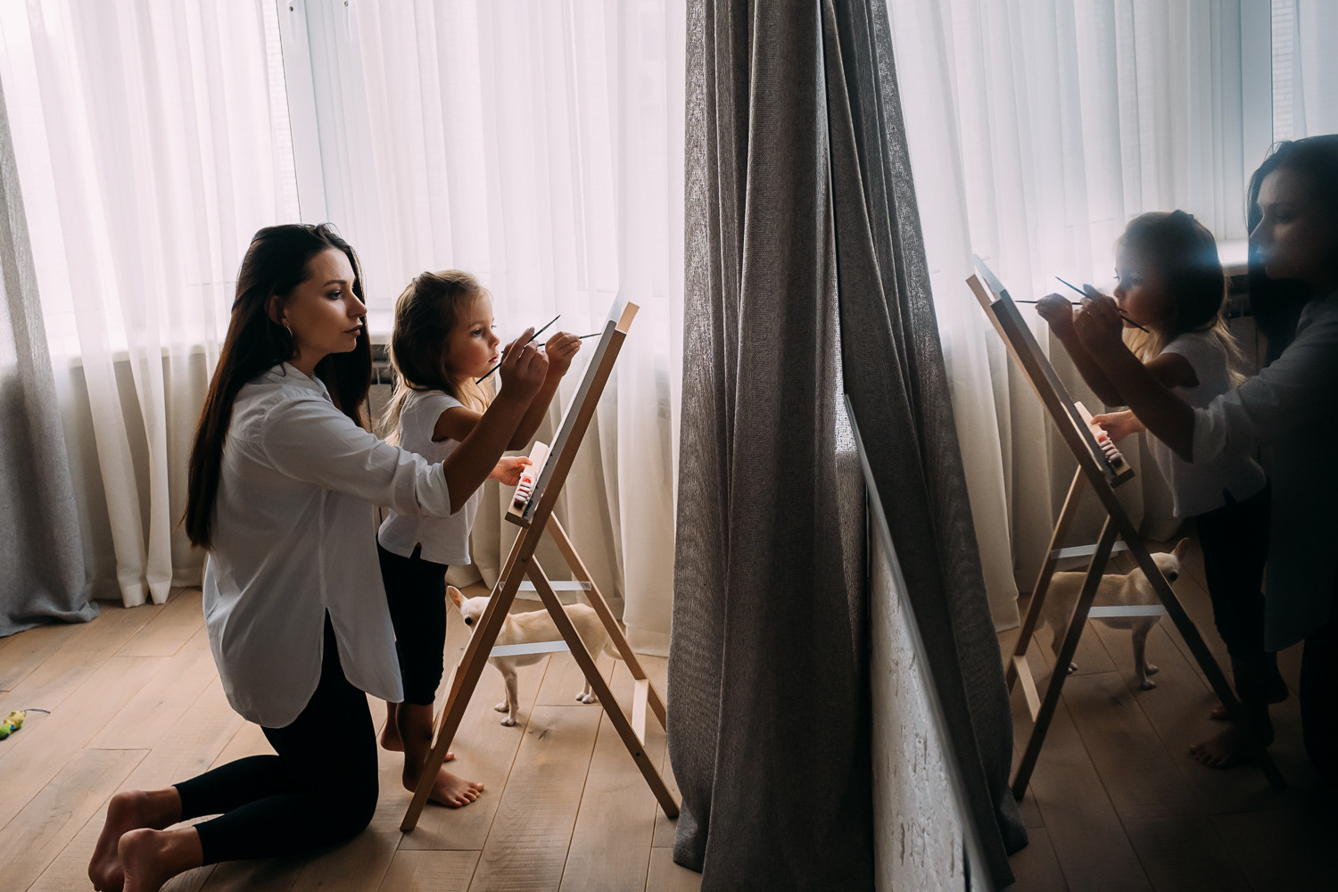 Девчачие посиделки Риты и Евы. Сімейний і портретний фотограф у Києві Проценко Алла