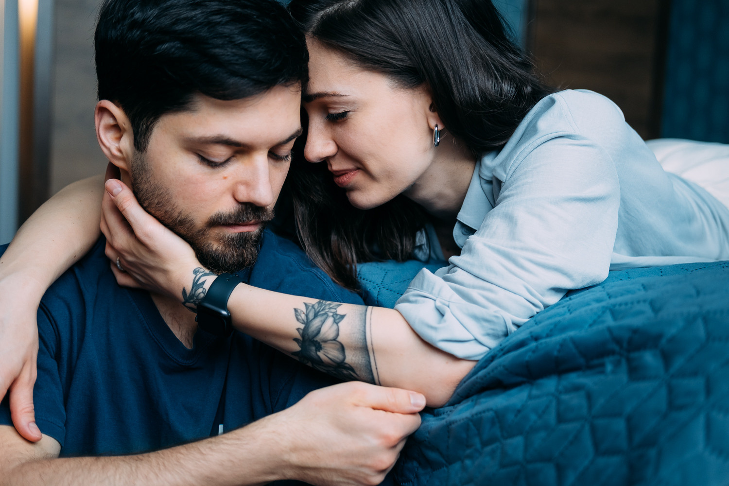 Неспешное утро Макса и Марины. Сімейний і портретний фотограф у Києві Проценко Алла