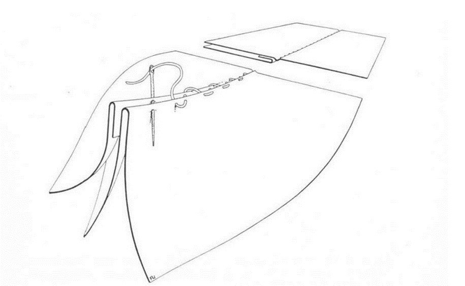 Рубаха из Выборга, Дания, XI век,. КРиС «НОРТМАН»