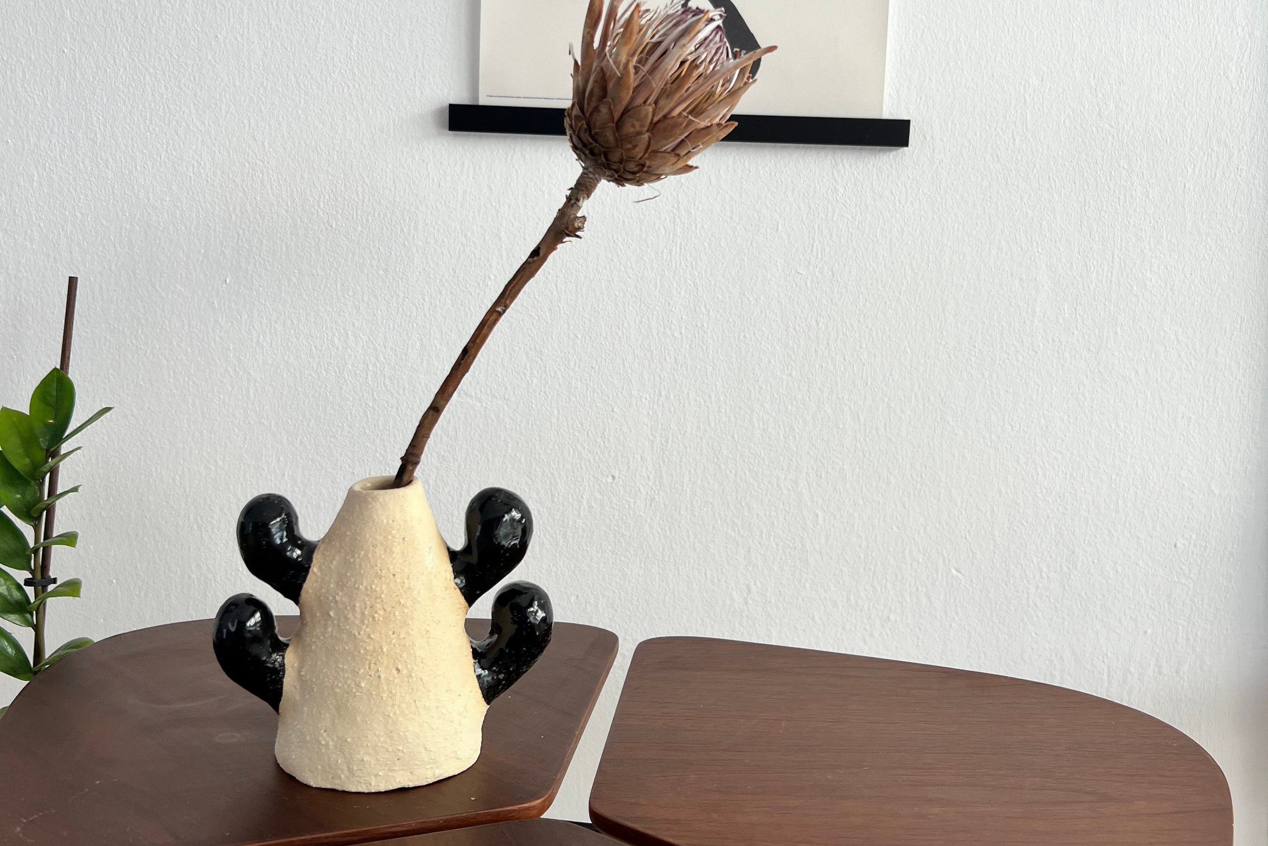 small vase on the table