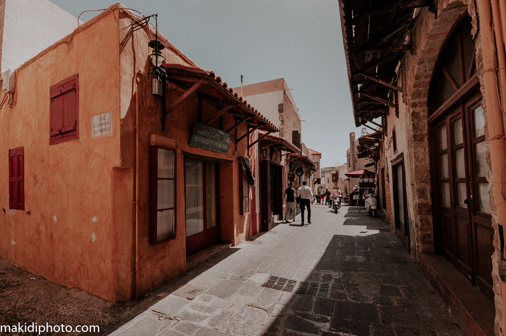 Photographer at Santorini