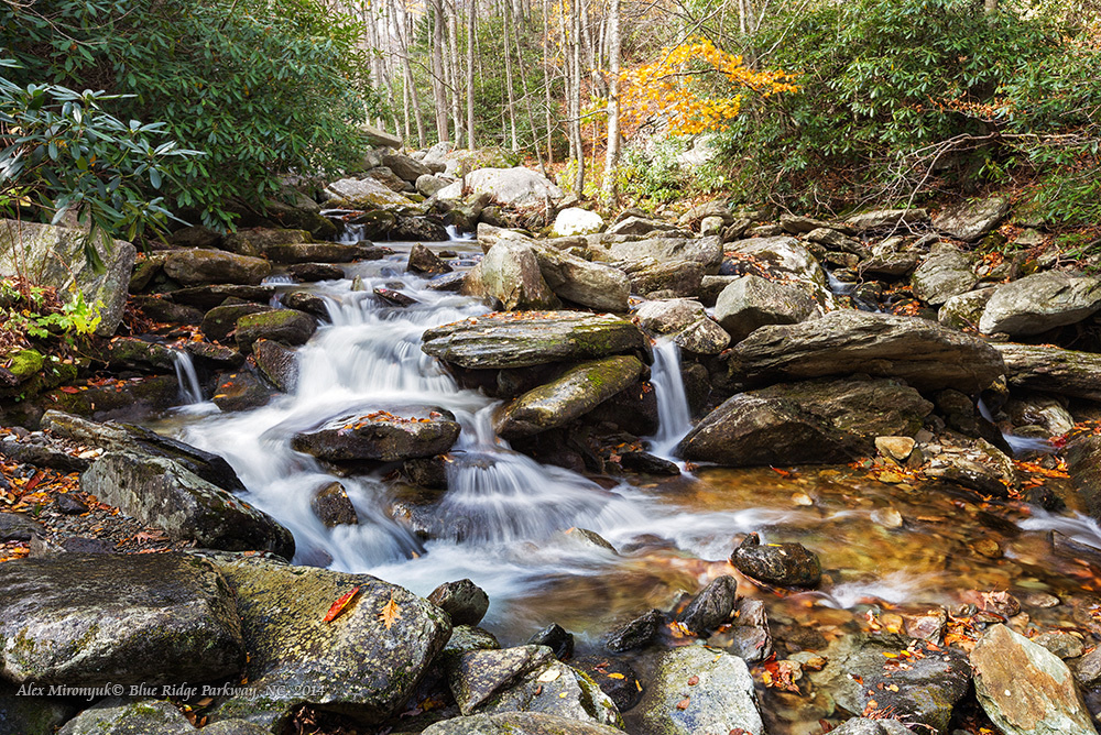 Fall Colors of Blue Ridge Parkway. Alex Mironyuk Photography