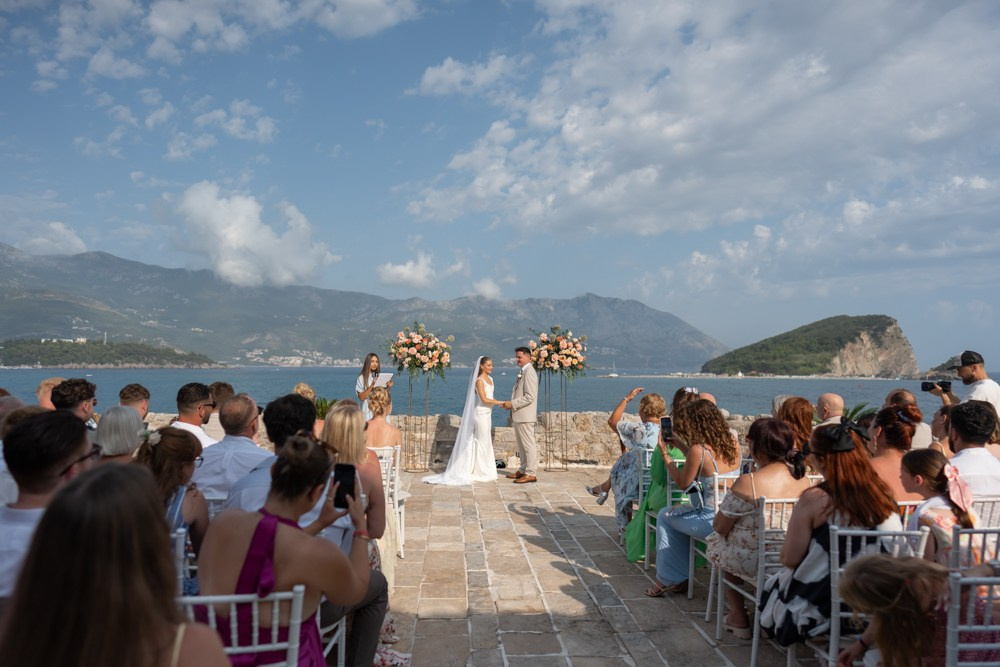 Budva Citadel Wedding: Seaside Fortress in the Old Town